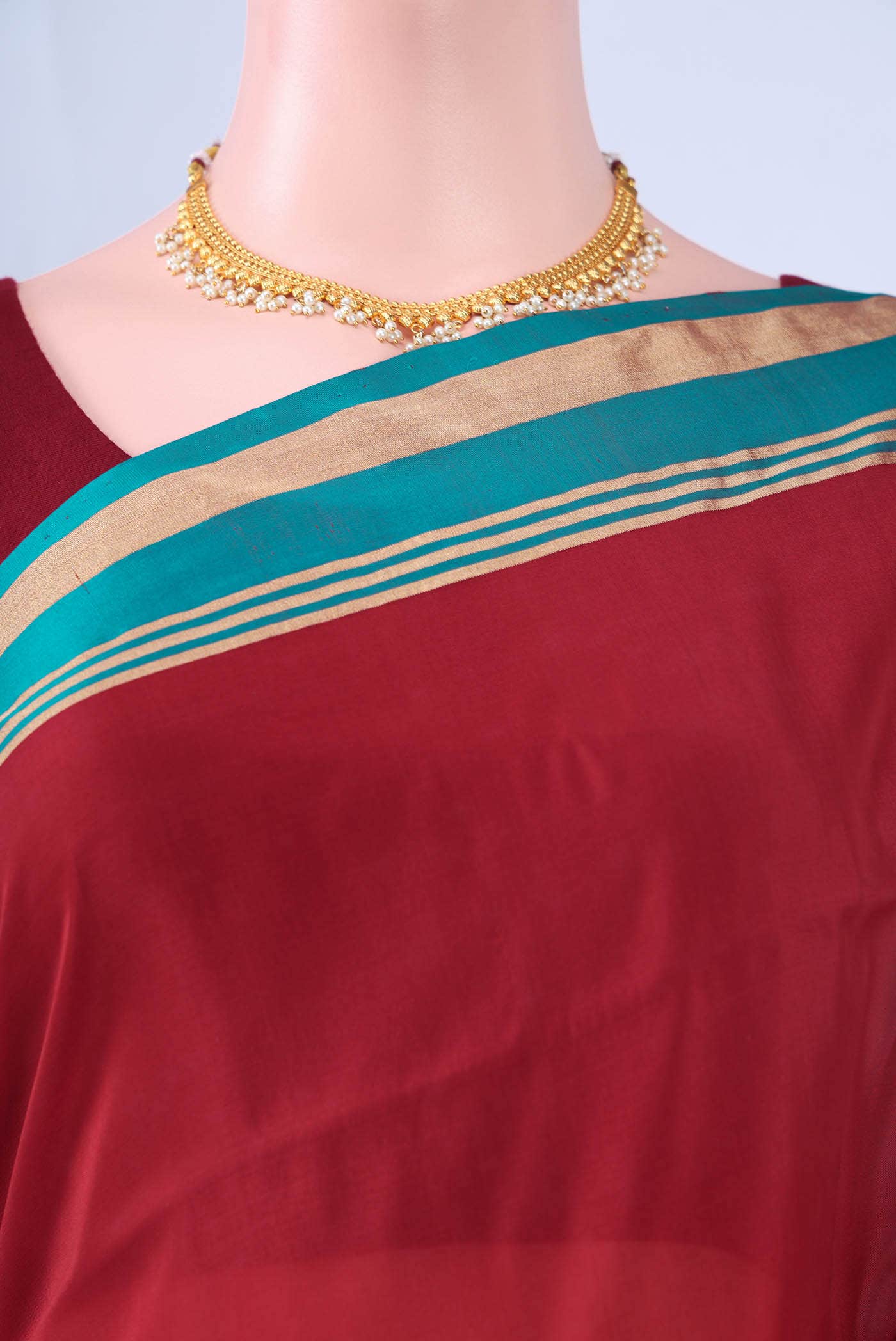 Red Banarasi Silk Saree