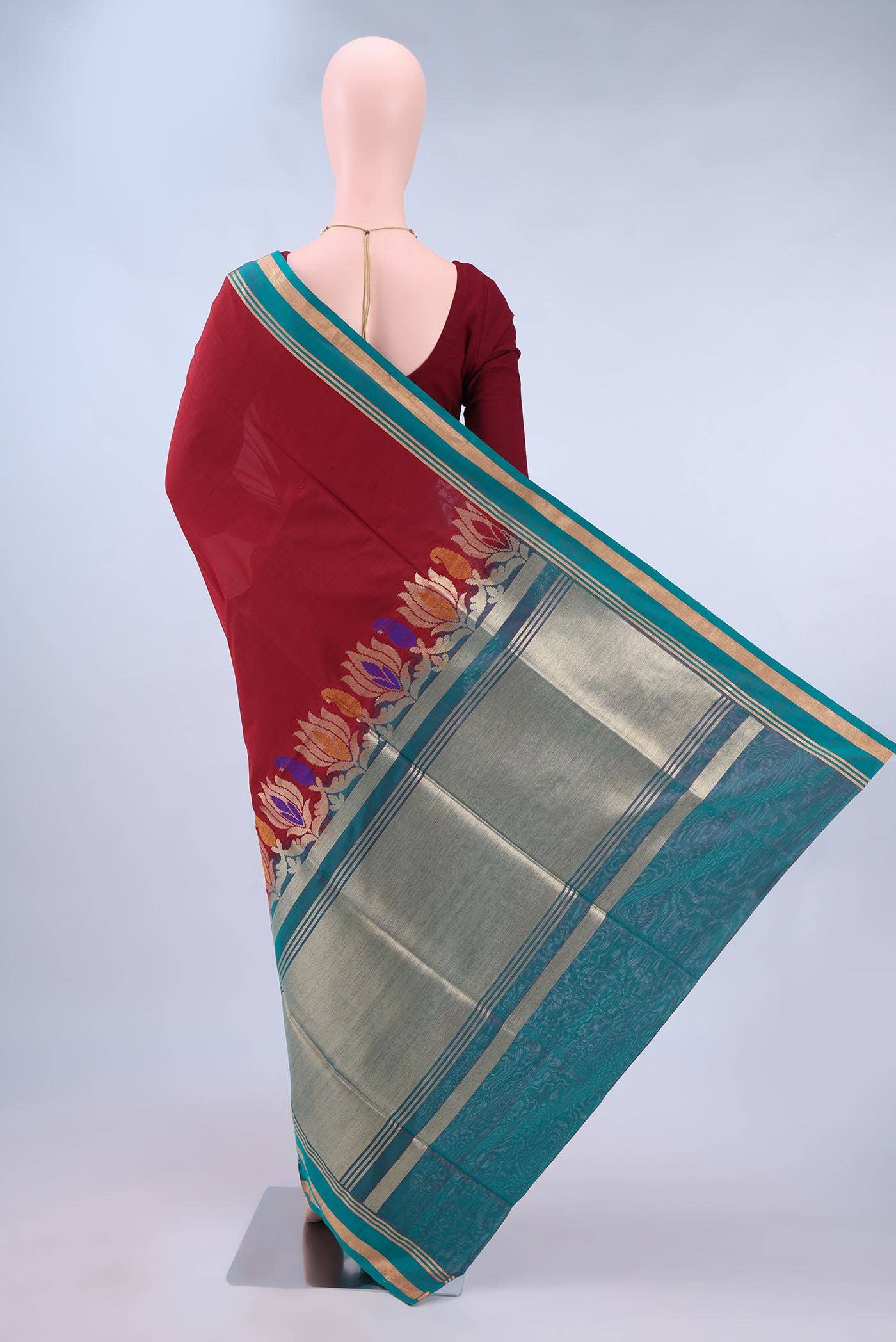 Red Banarasi Silk Saree