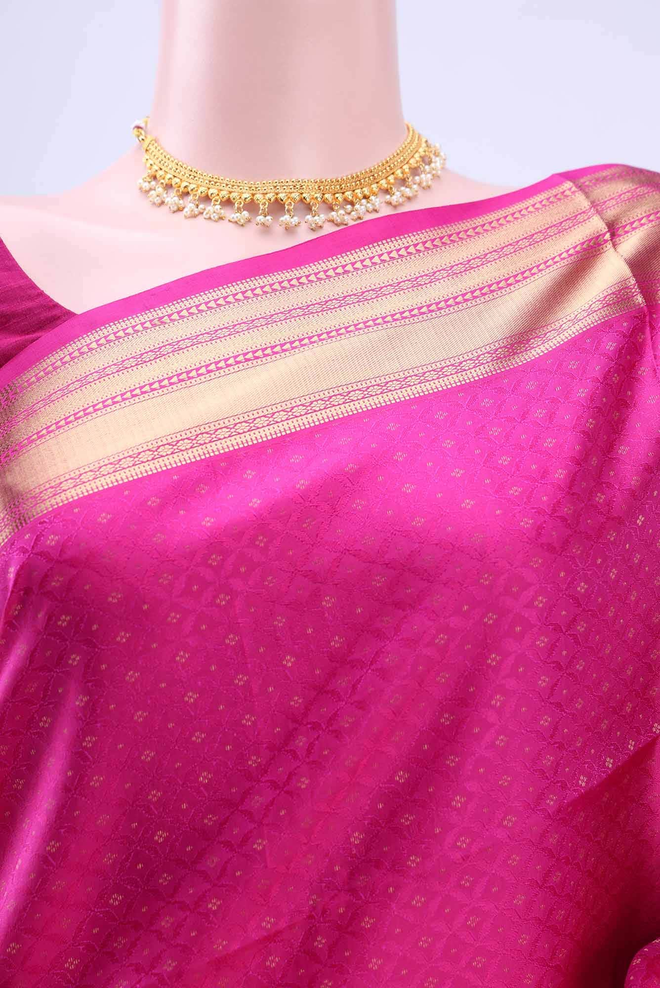 Pink Soft Silk Saree