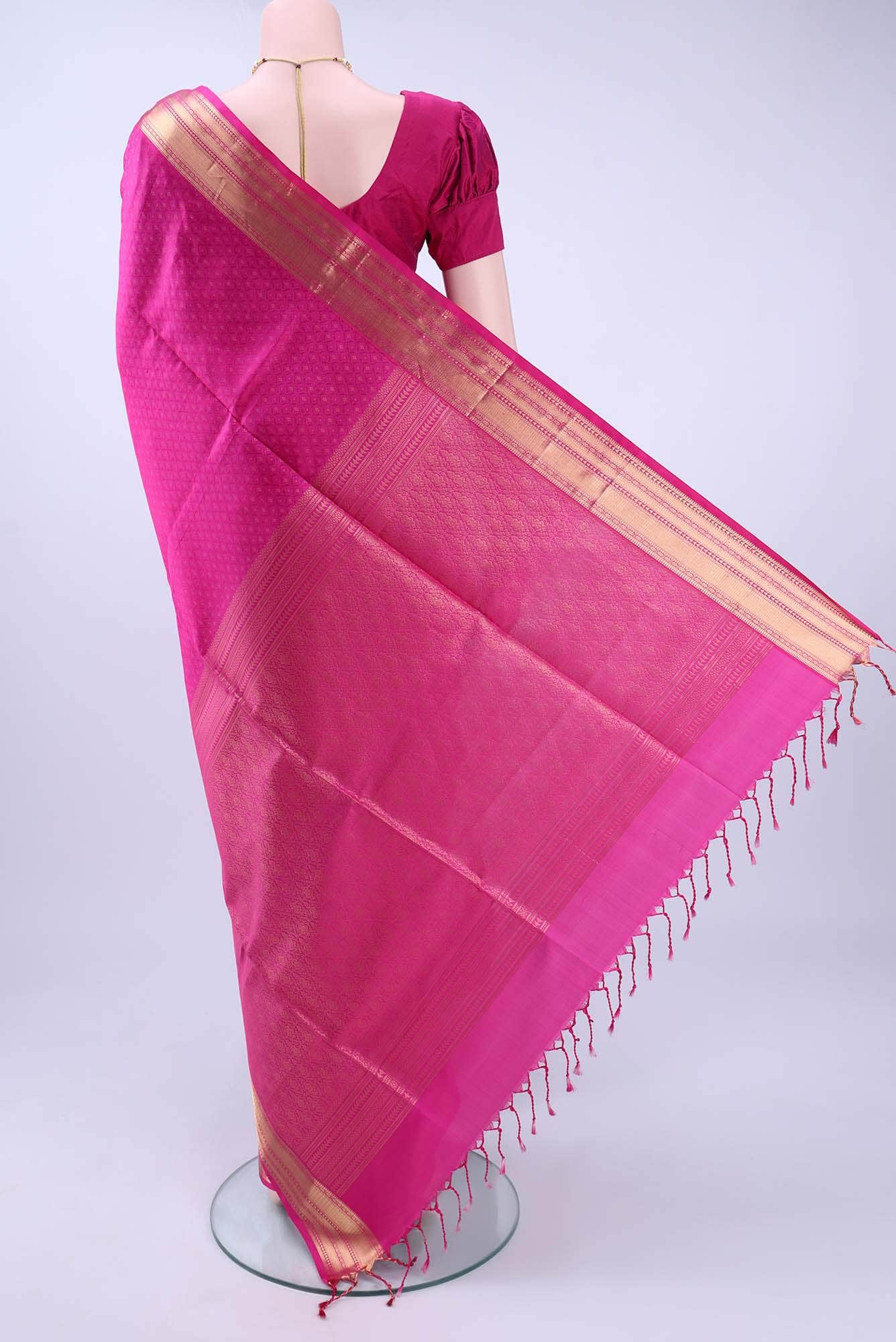 Pink Soft Silk Saree