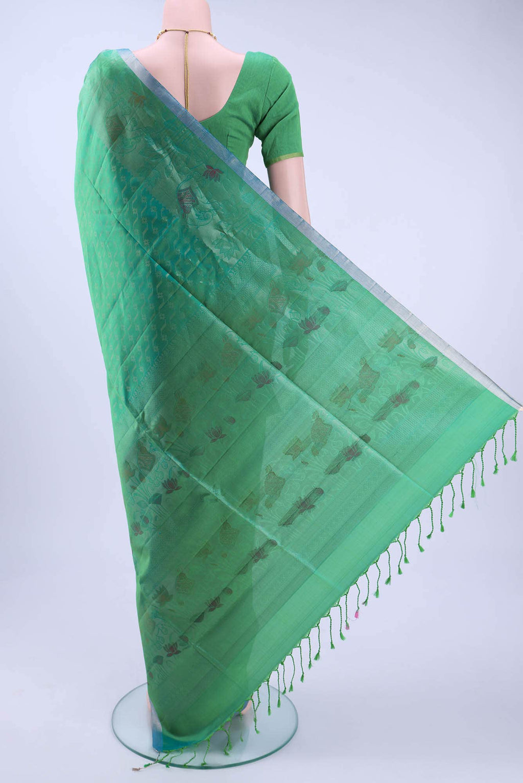 Green Soft Silk Saree