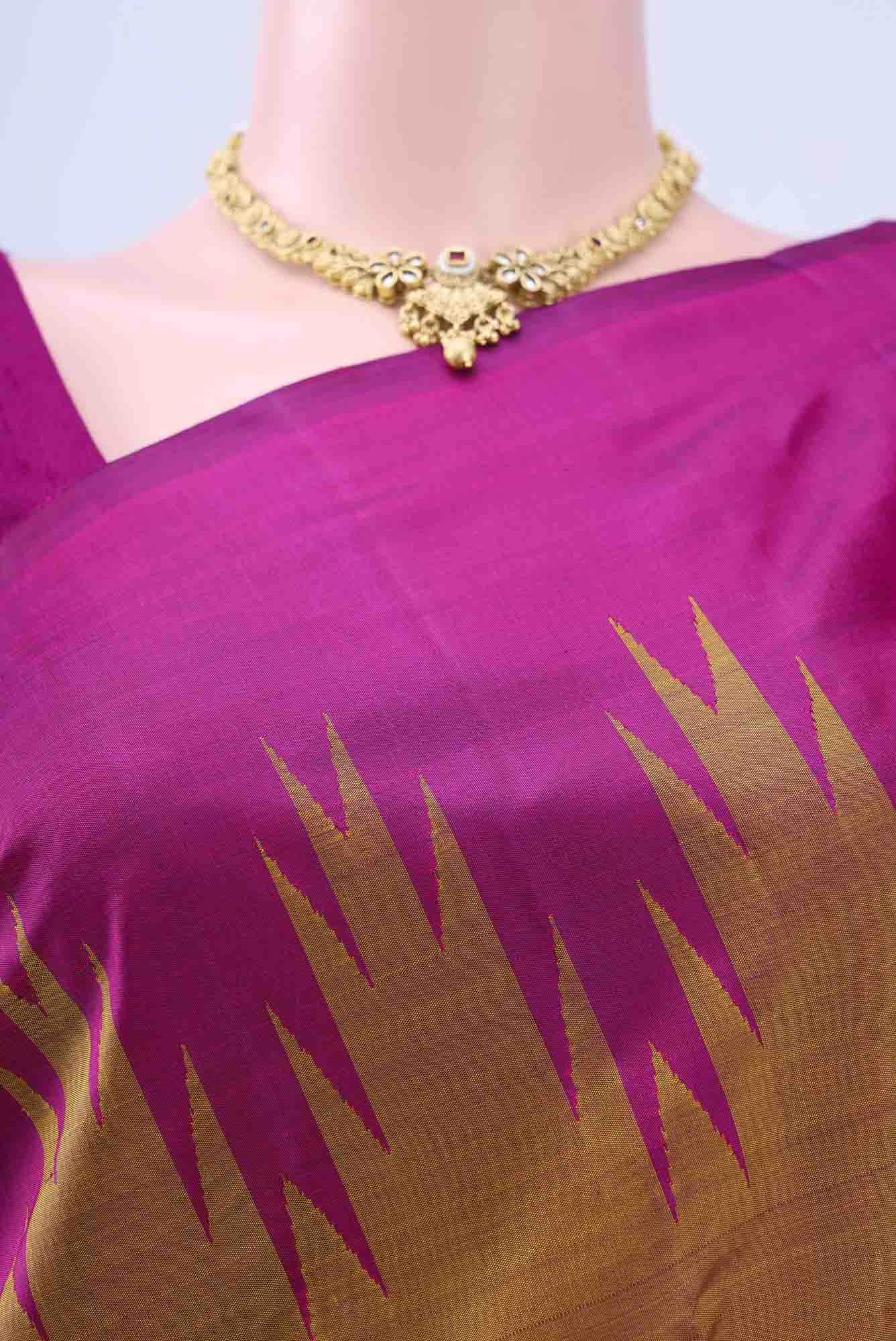 Bronze Kanchipuram Saree