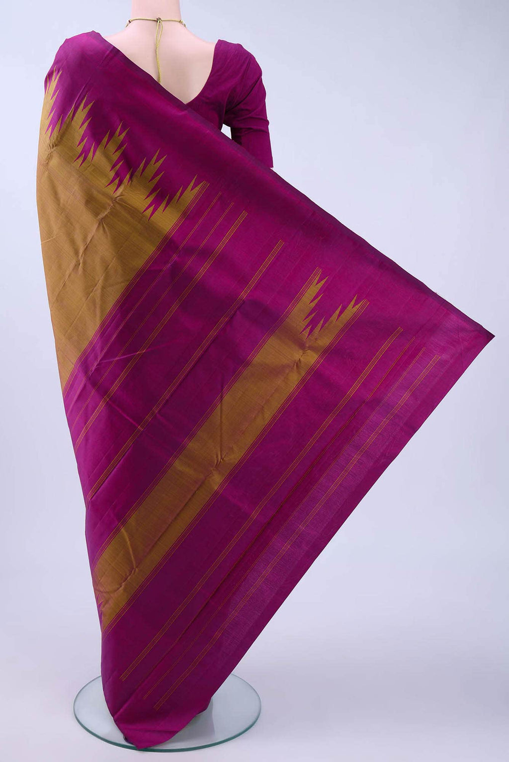 Bronze Kanchipuram Saree