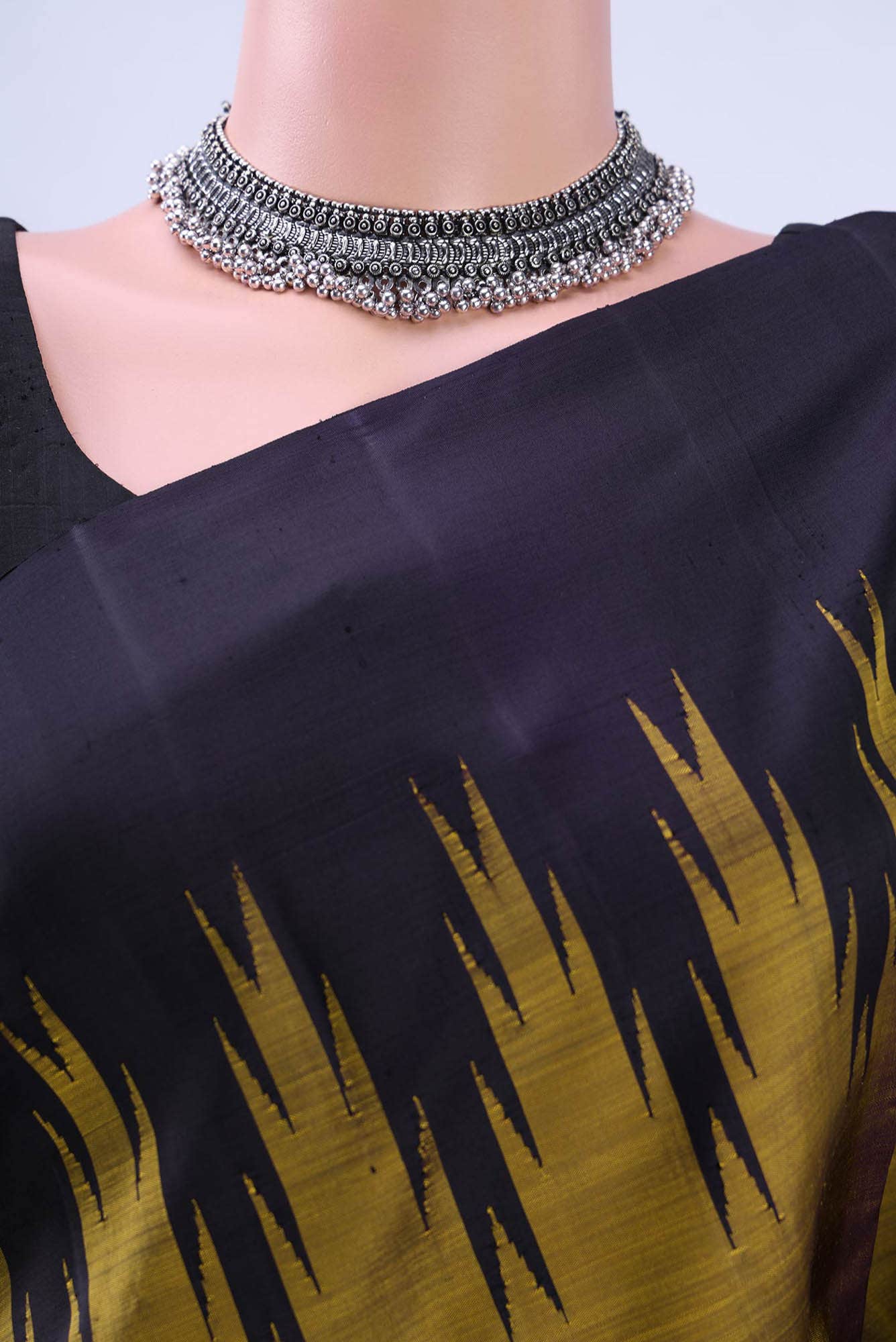 Bronze Kanchipuram Saree