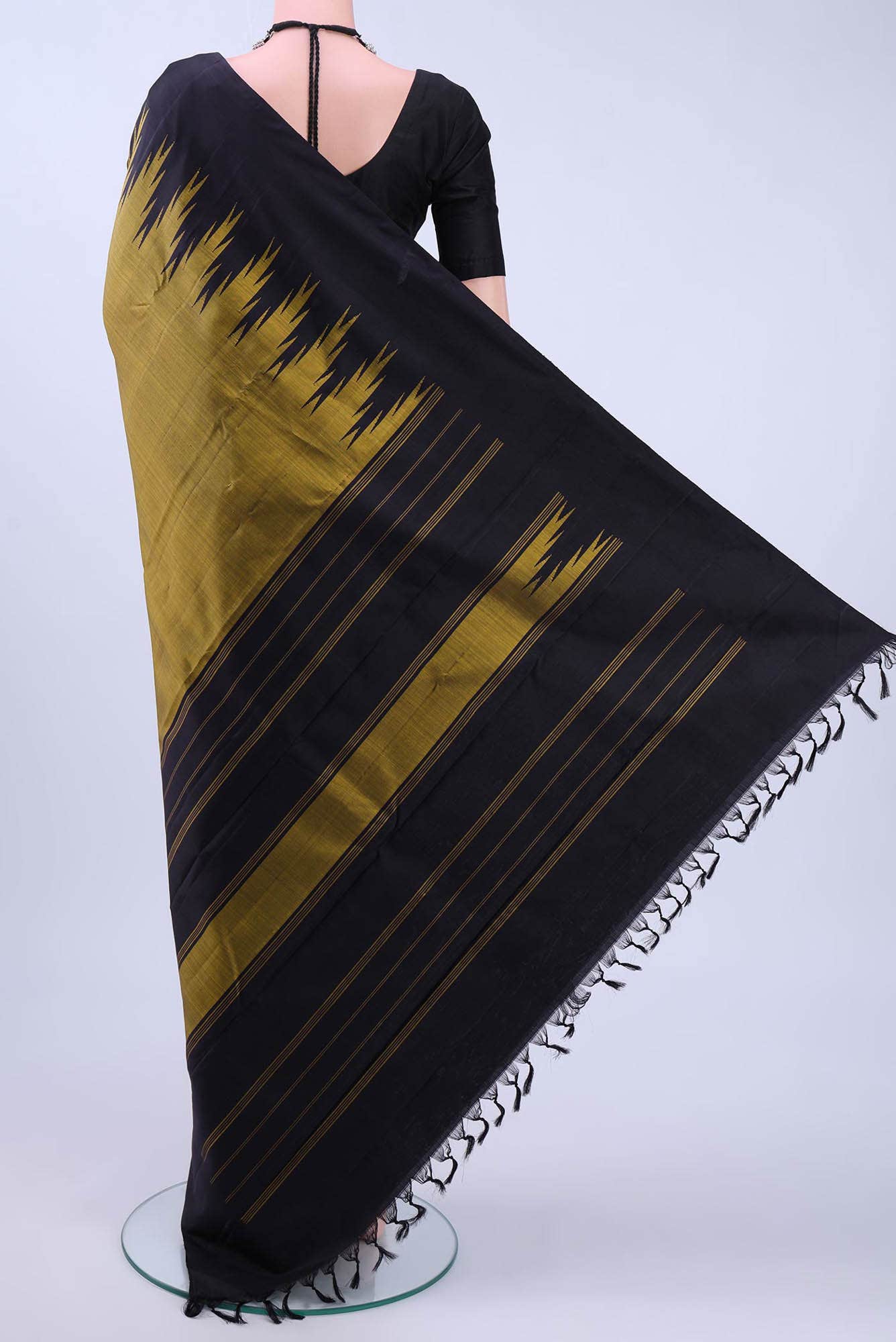 Bronze Kanchipuram Saree