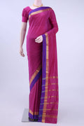 Dark Beige Bangalore Silk Saree