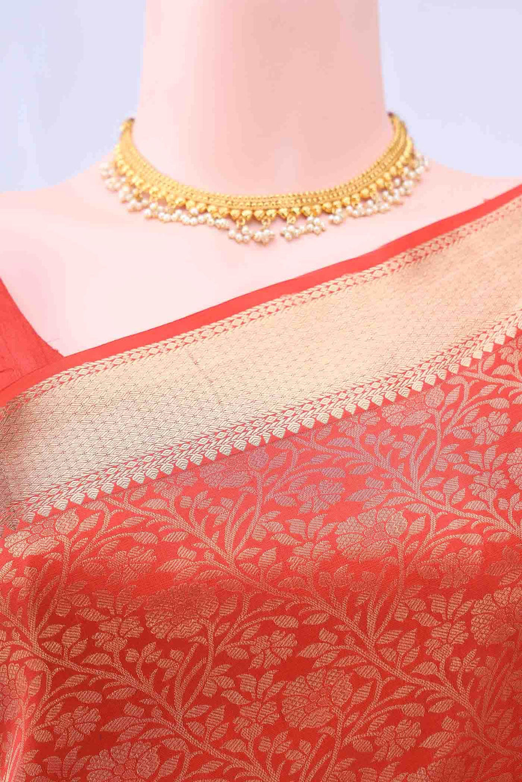 Red Soft Silk Saree