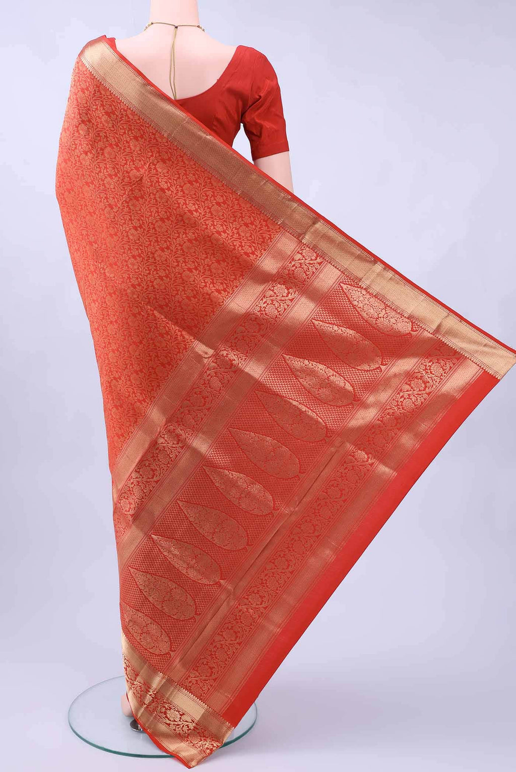 Red Soft Silk Saree