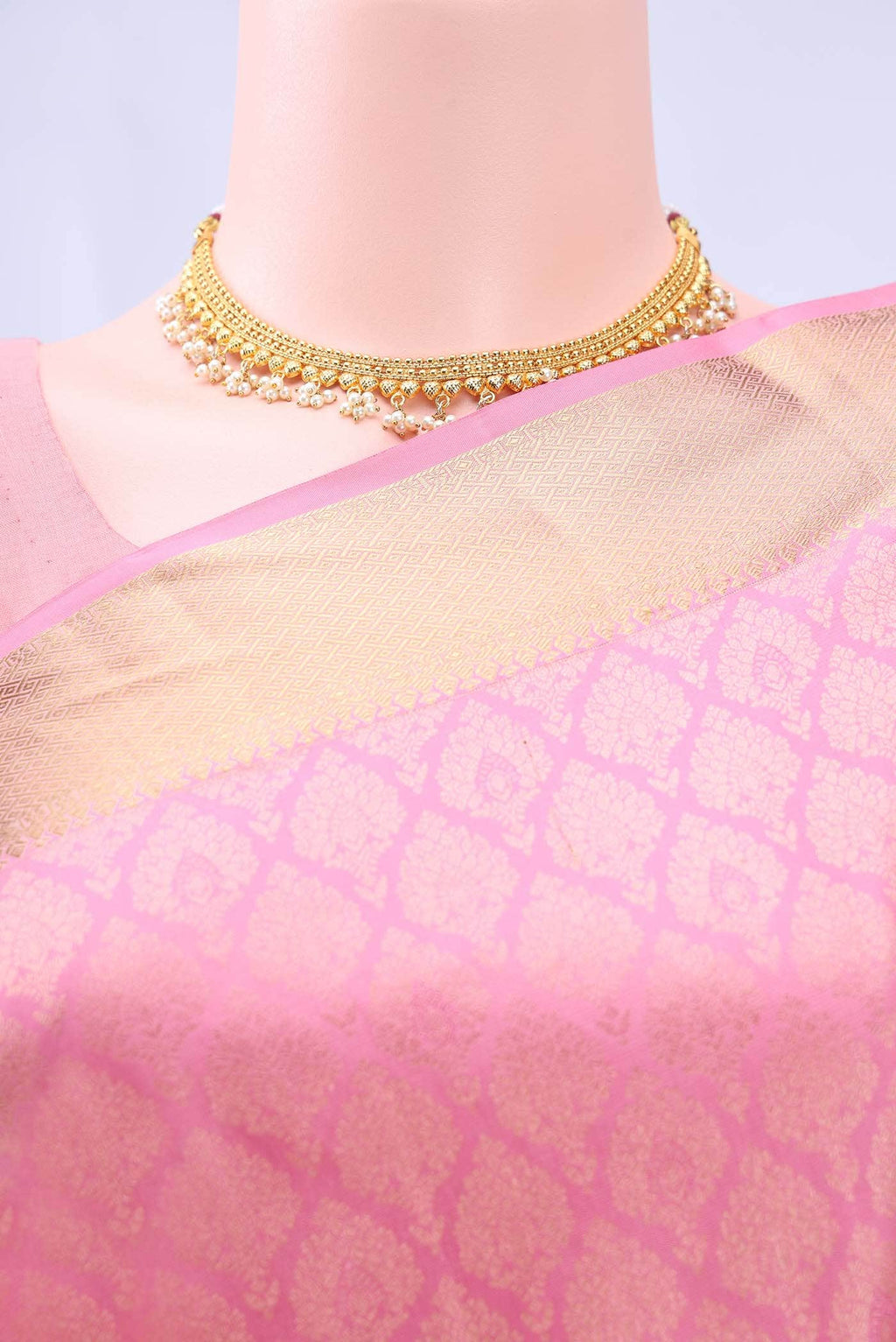 Pink Soft Silk Saree