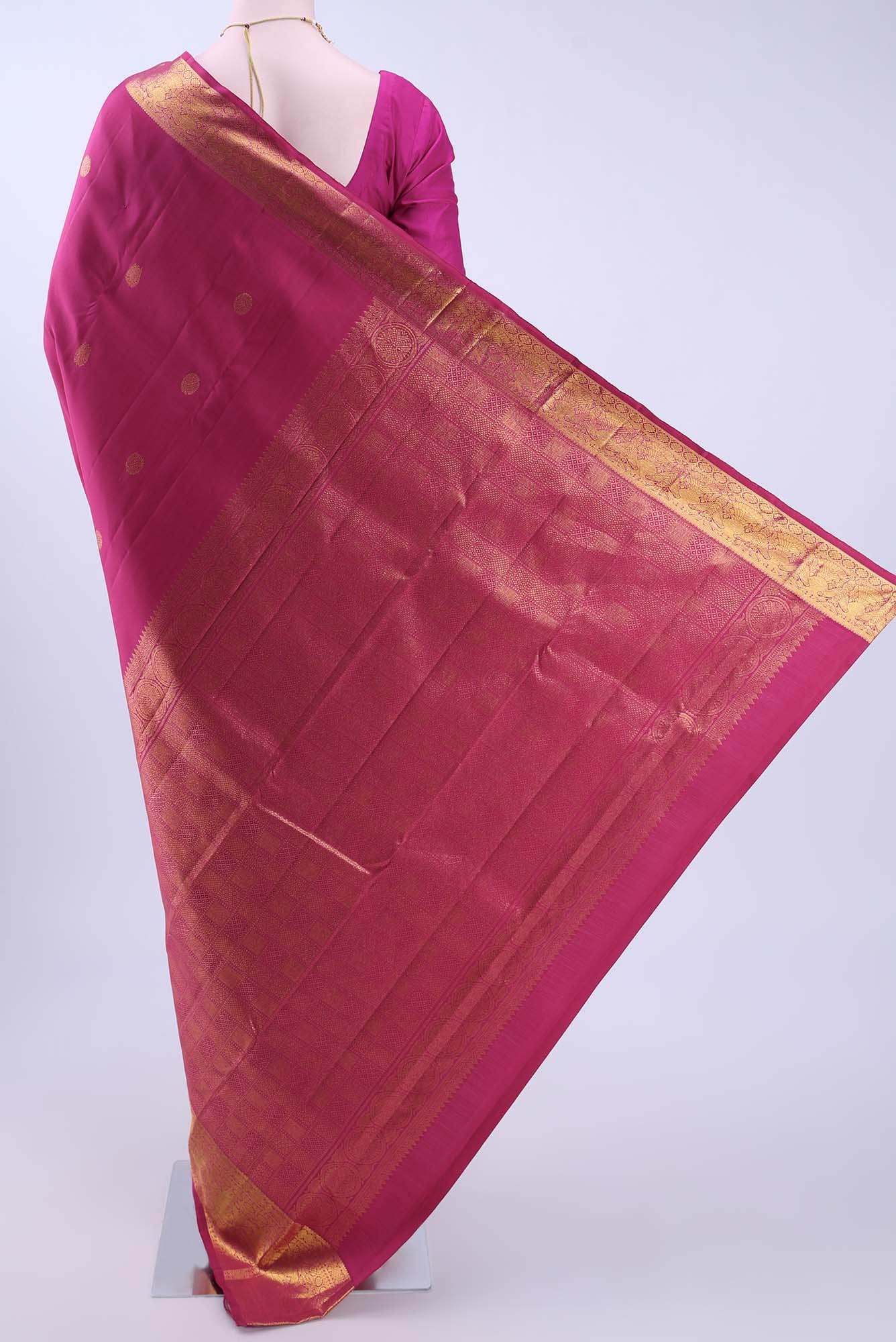 Pink Kanchipuram Saree