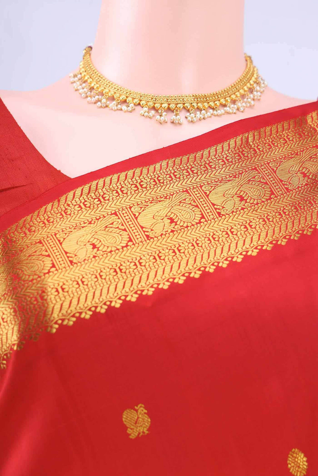 no Dual Tone Kanchipuram Silk Saree