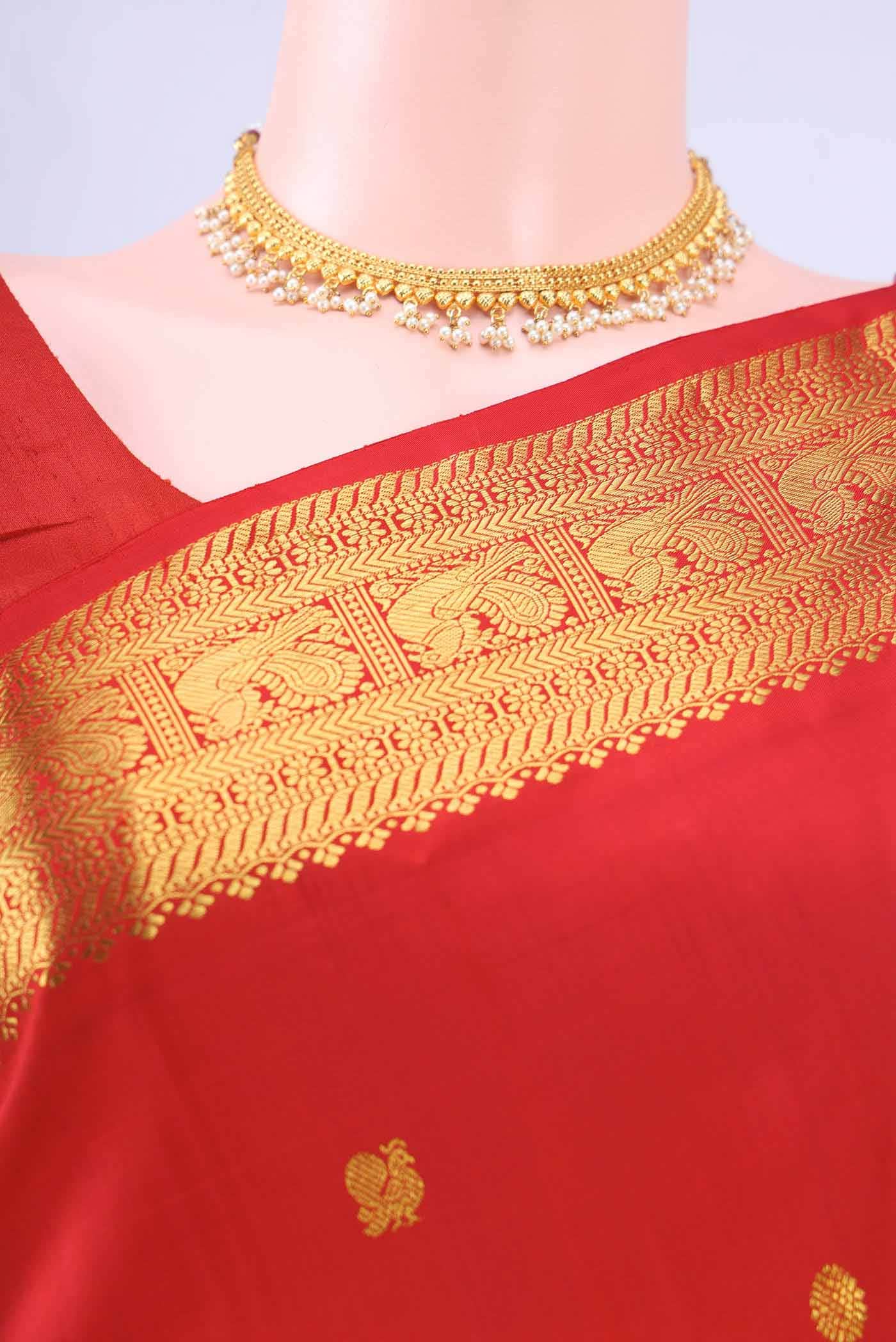 no Dual Tone Kanchipuram Silk Saree