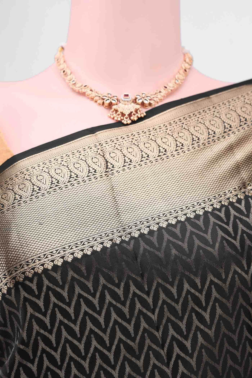 Black Soft Silk Saree