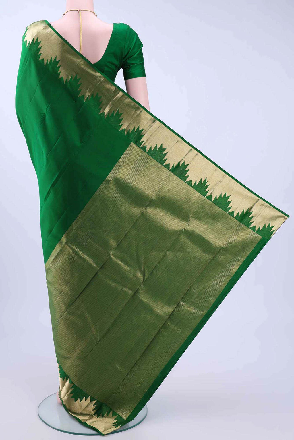 NO Dual Tone Nangavalli Silk [ Salem ] Saree
