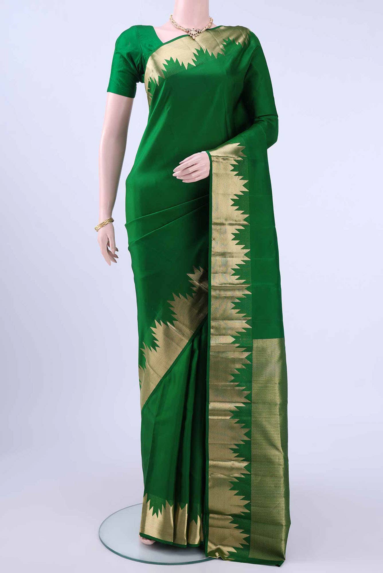 NO Dual Tone Nangavalli Silk [ Salem ] Saree