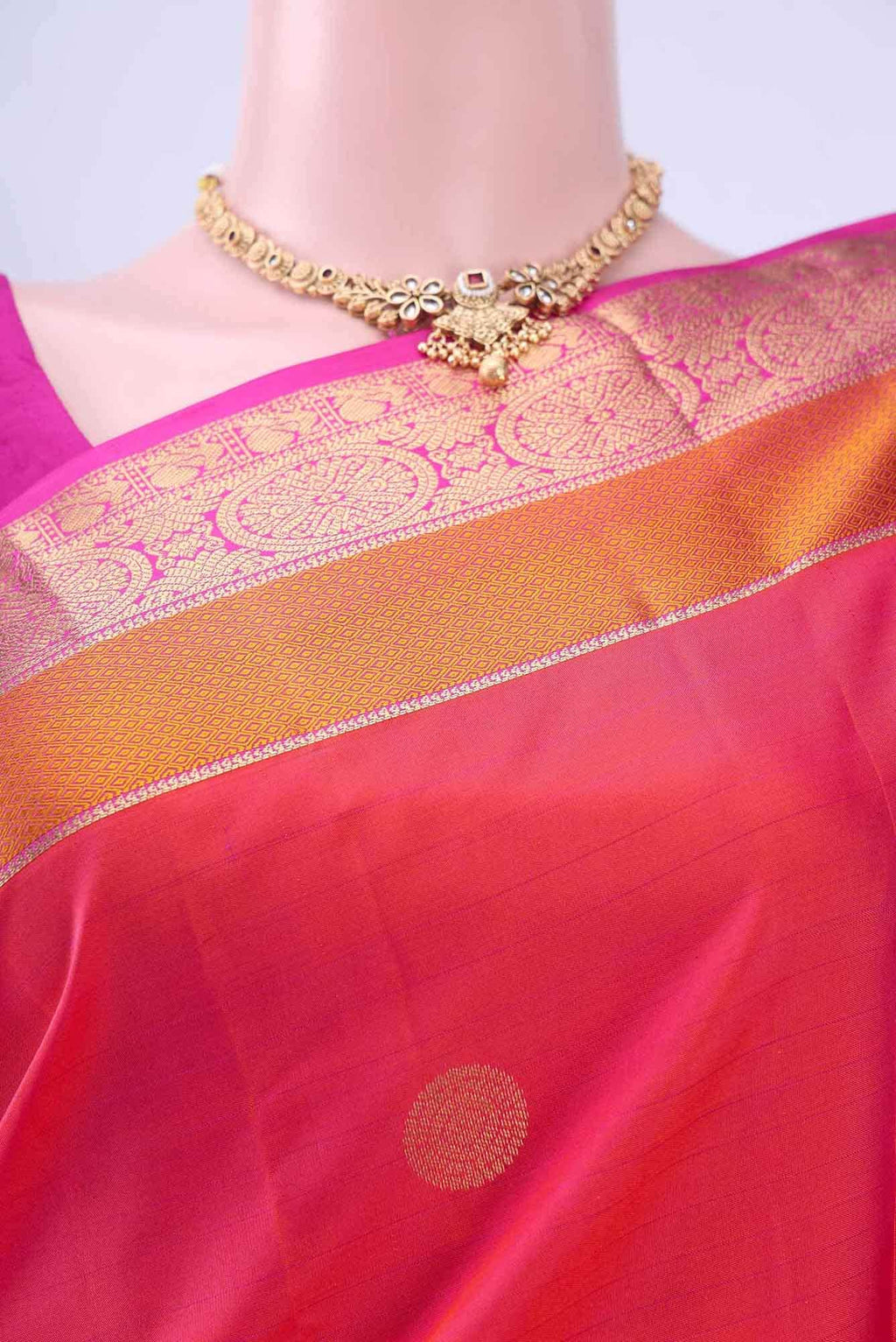 NO Dual Tone Nangavalli Silk [ Salem ] Saree