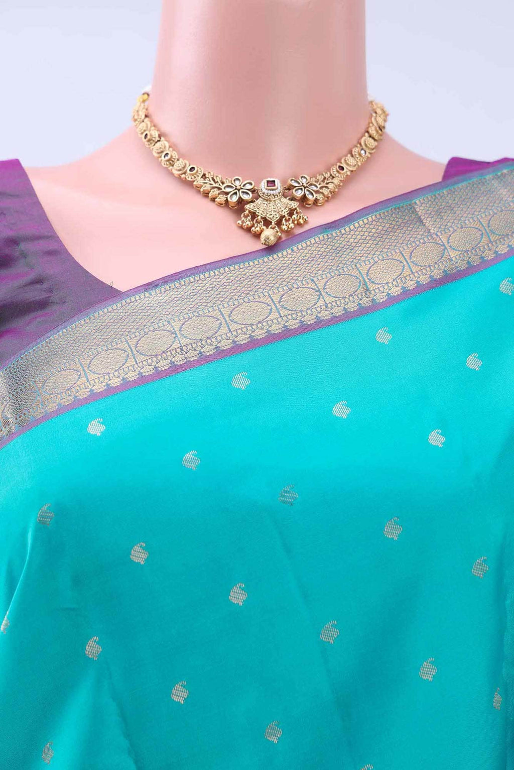 NO Dual Tone Nangavalli Silk [ Salem ] Saree