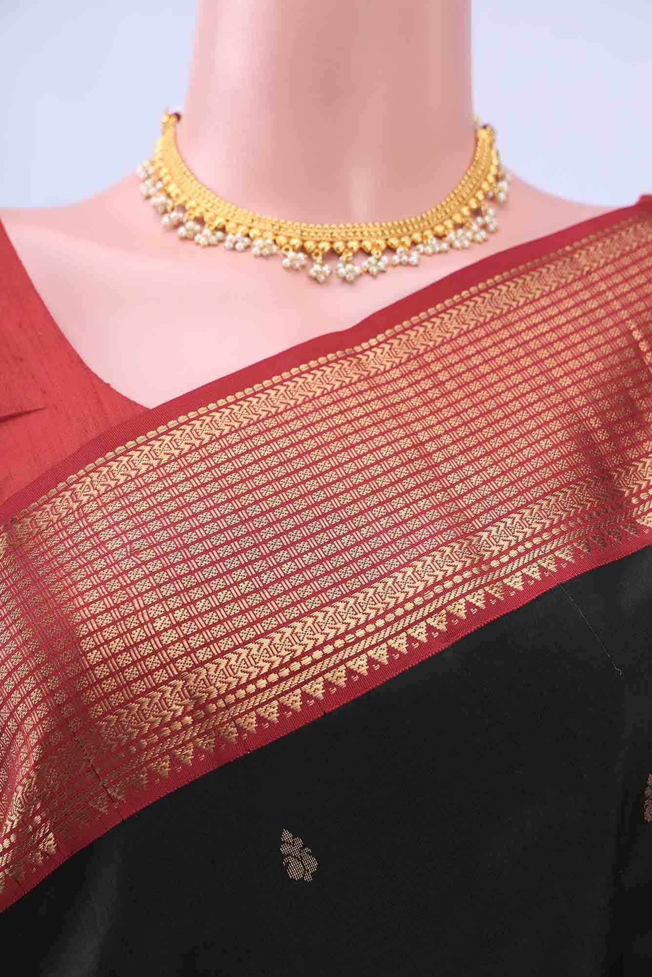 NO Dual Tone Nangavalli Silk [ Salem ] Saree