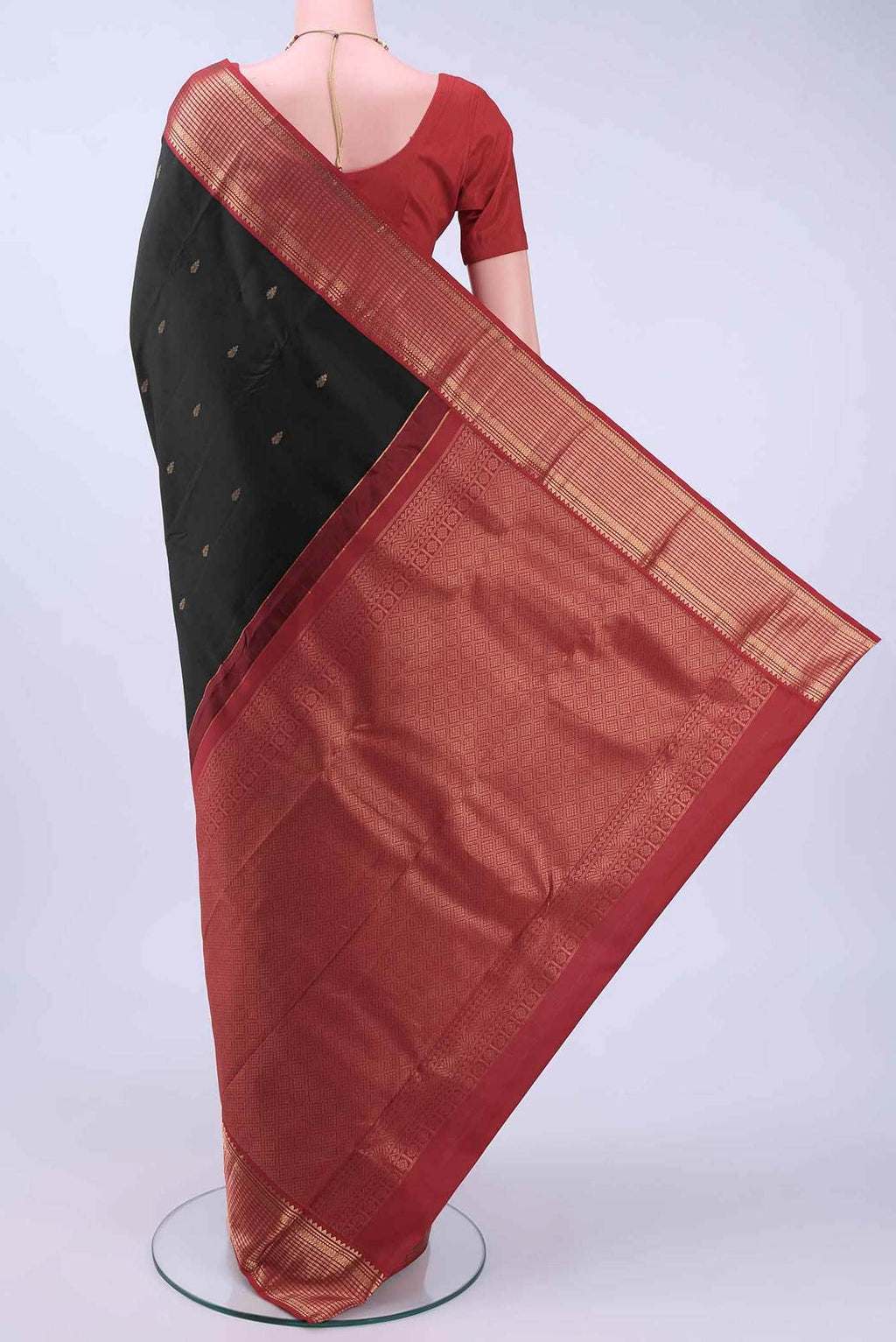 NO Dual Tone Nangavalli Silk [ Salem ] Saree
