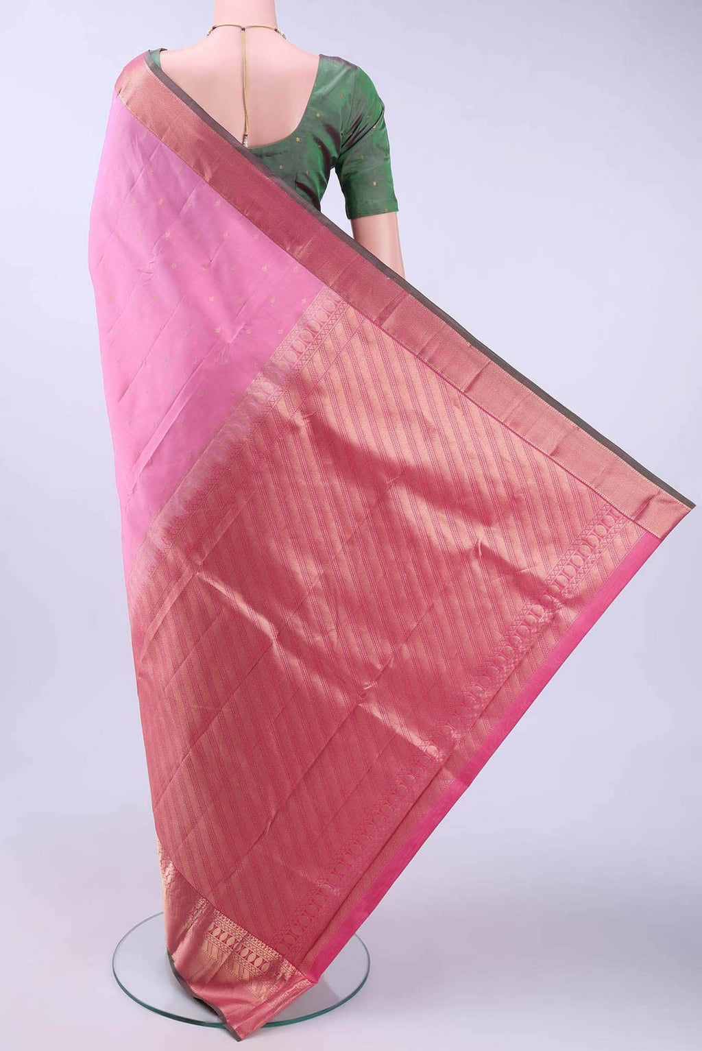 NO Dual Tone Nangavalli Silk [ Salem ] Saree
