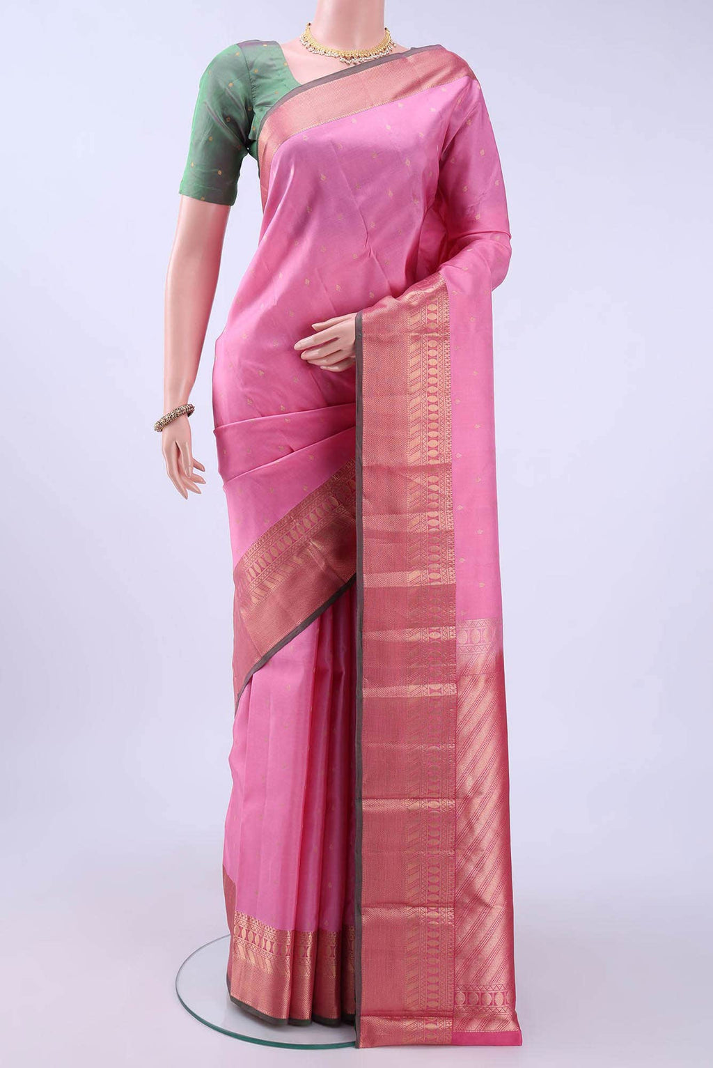 NO Dual Tone Nangavalli Silk [ Salem ] Saree