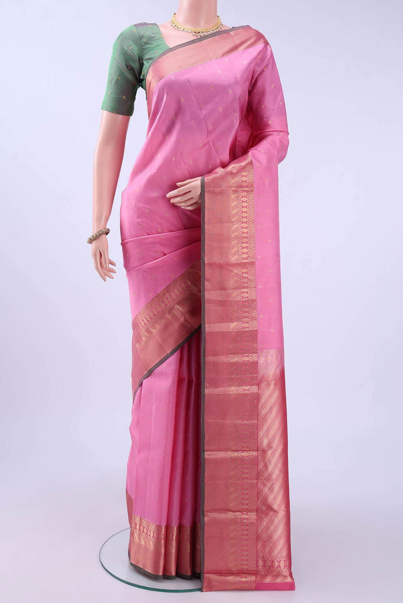 NO Dual Tone Nangavalli Silk [ Salem ] Saree