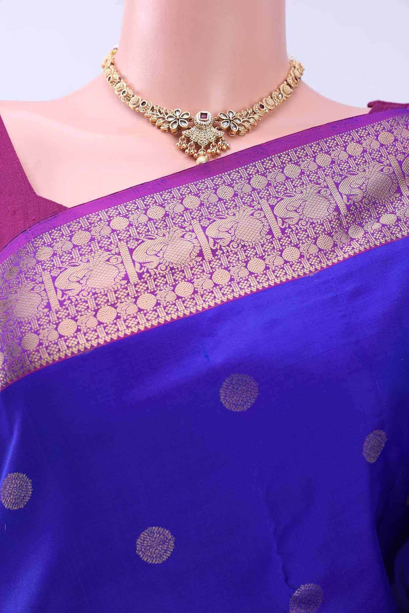 NO Dual Tone Nangavalli Silk [ Salem ] Saree