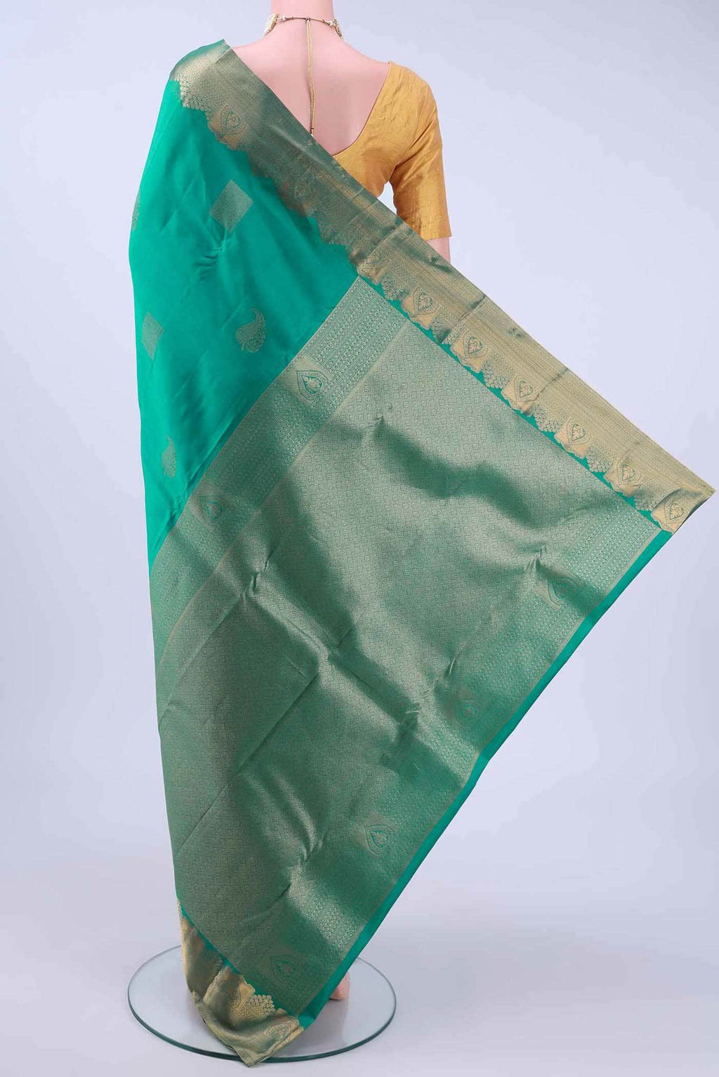 NO Dual Tone Nangavalli Silk [ Salem ] Saree