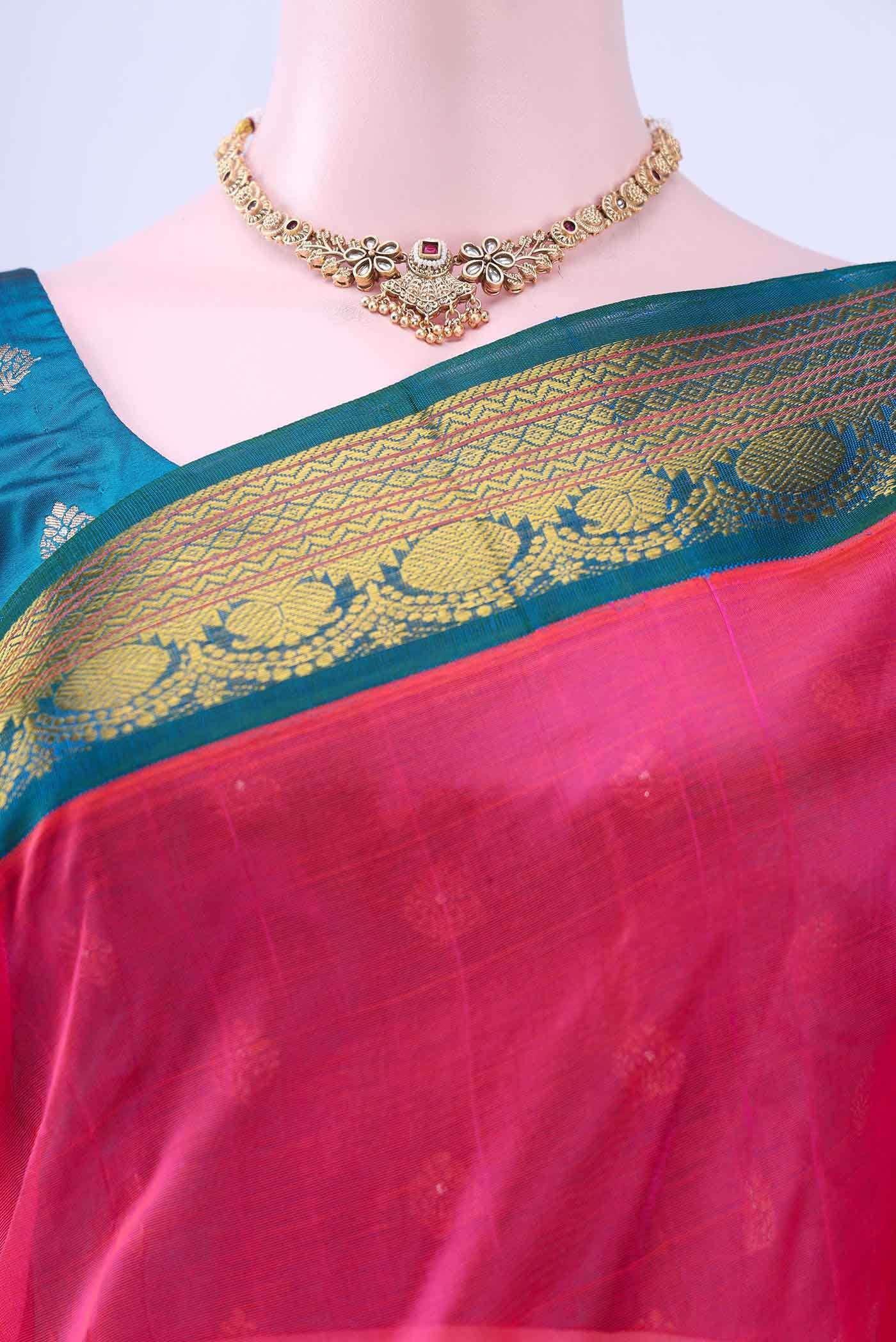 Imperial Pink Coimbatore Silk Cotton Saree