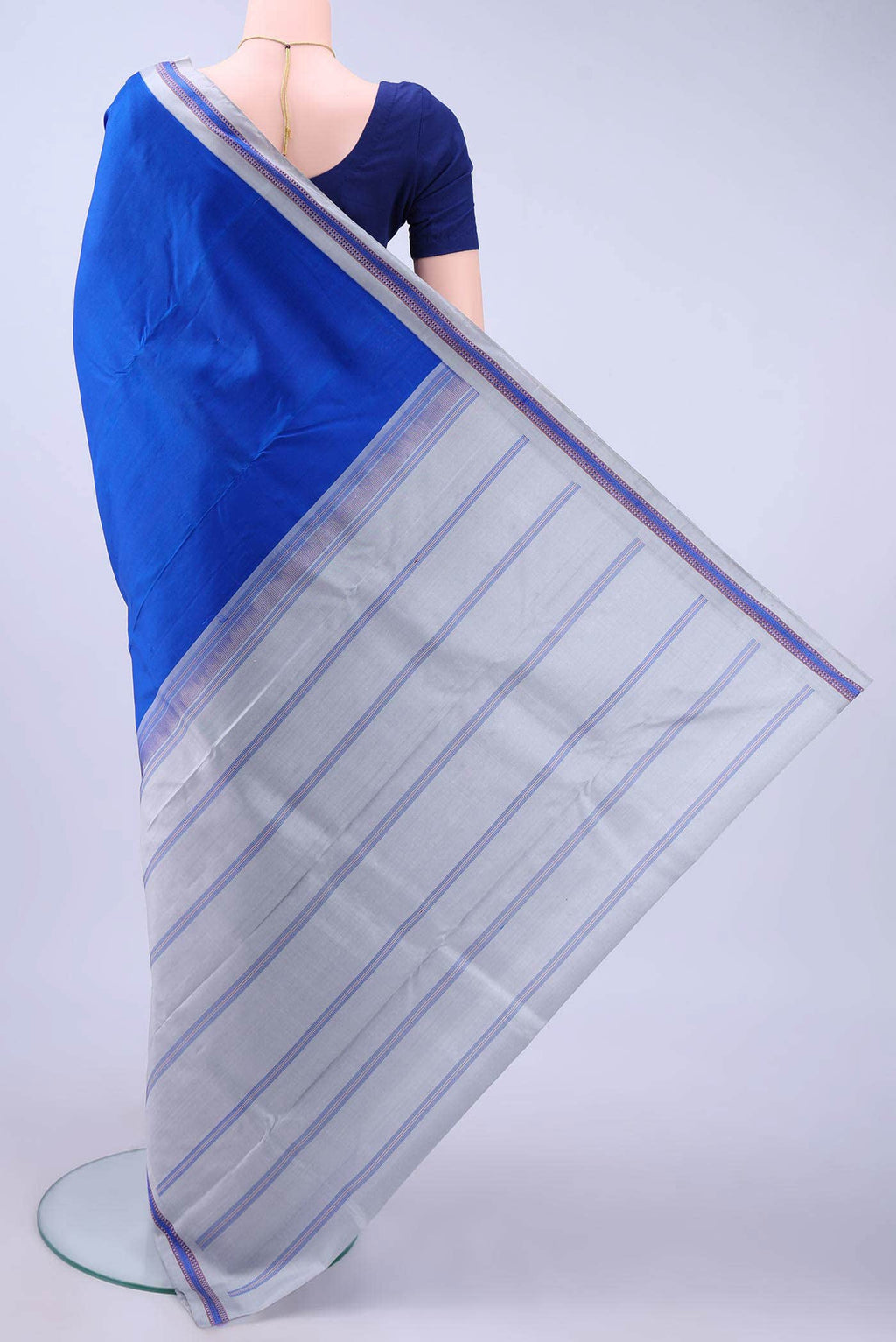 Royal Blue Kanchipuram Saree