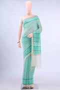 Off White Tussar Saree
