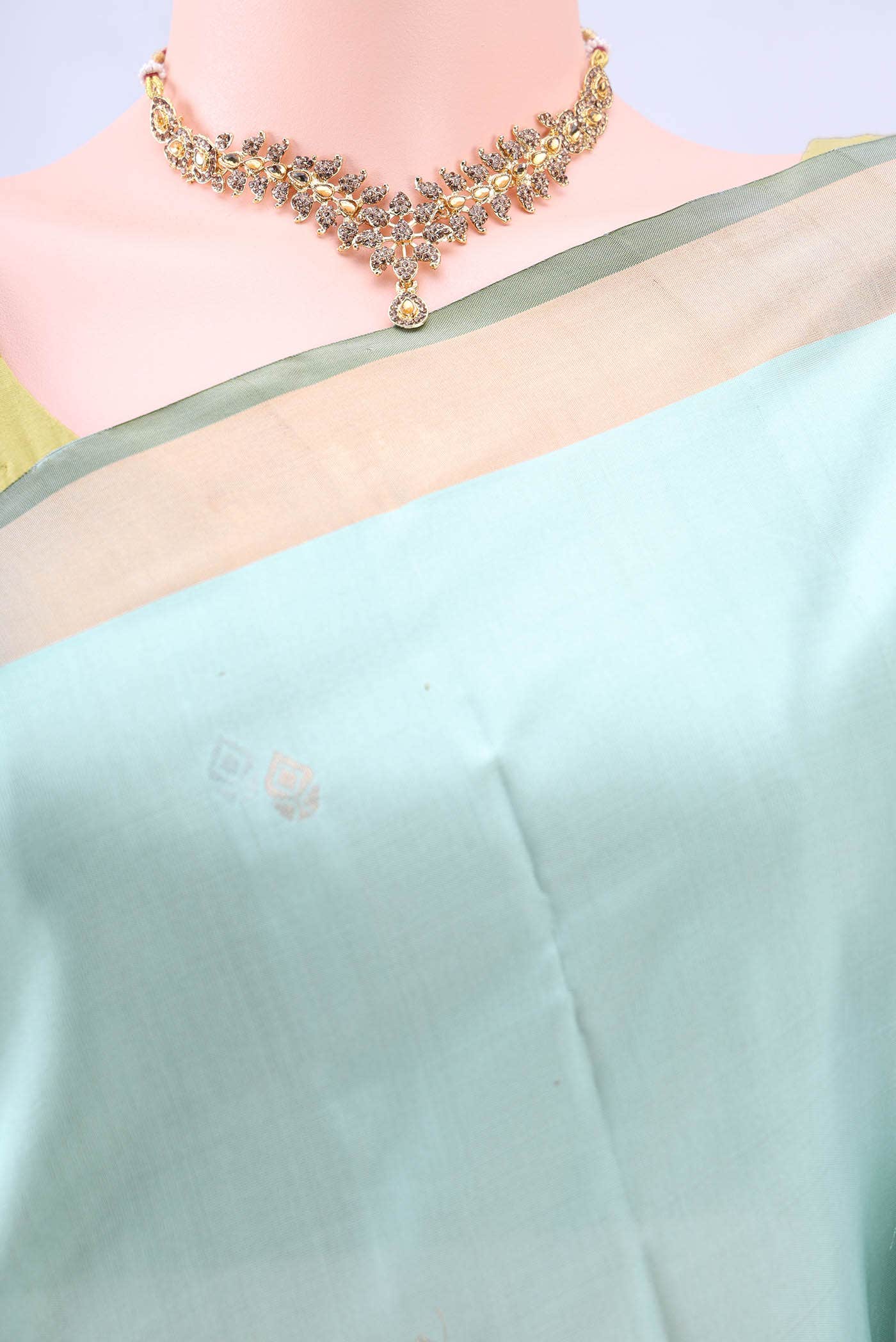 Mint Green Uppada Silk Saree