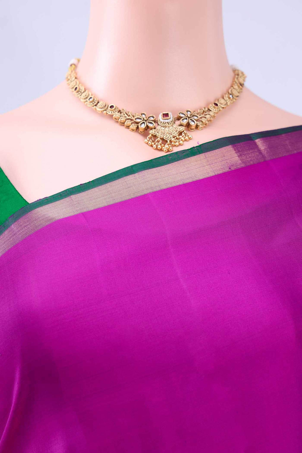 no Dual Tone Soft Silk Saree