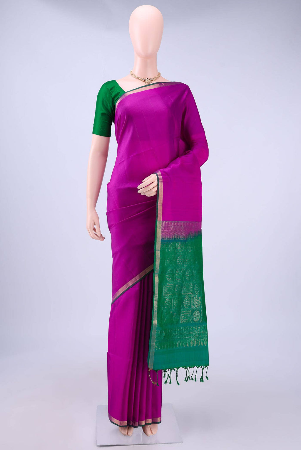 no Dual Tone Soft Silk Saree
