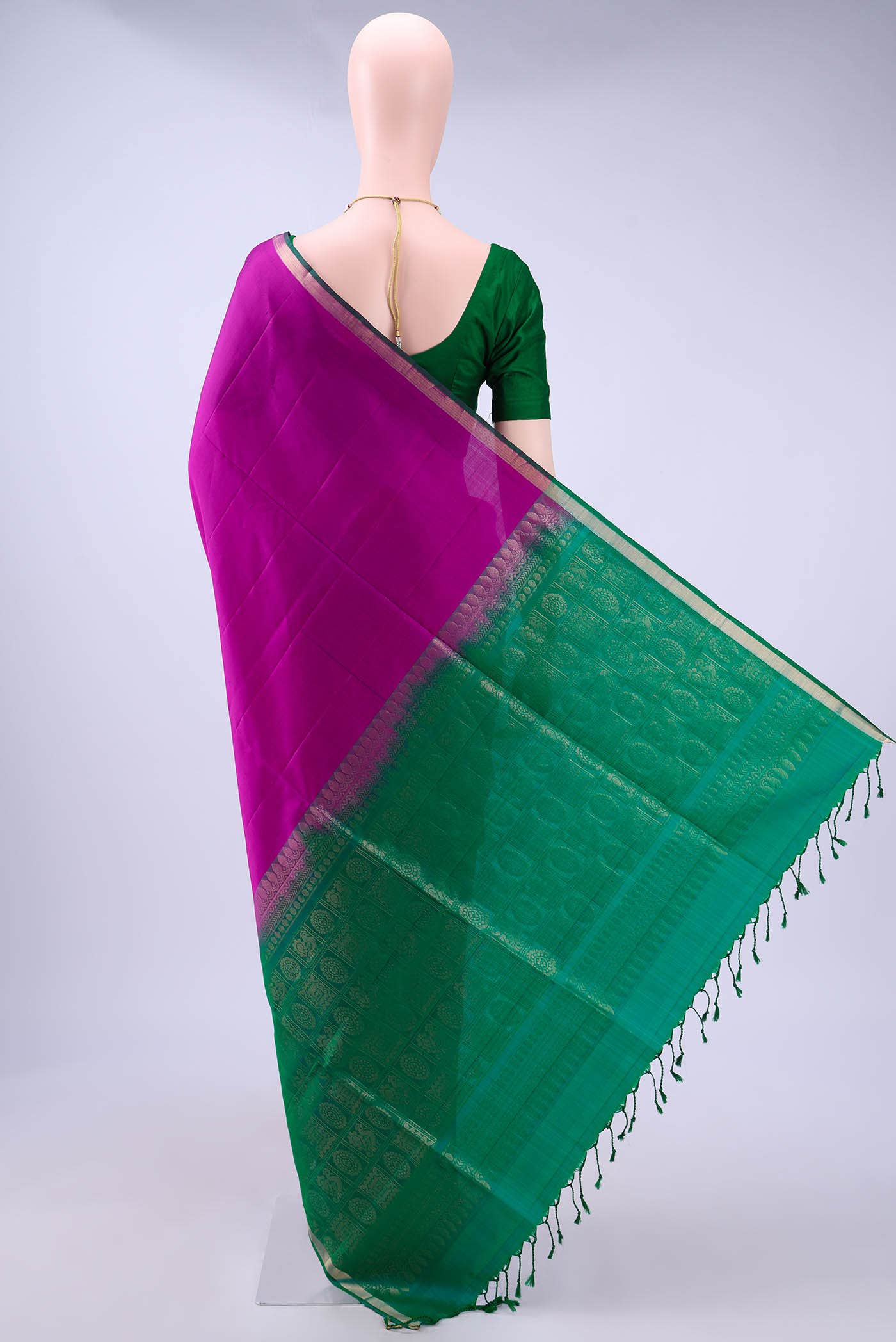 no Dual Tone Soft Silk Saree