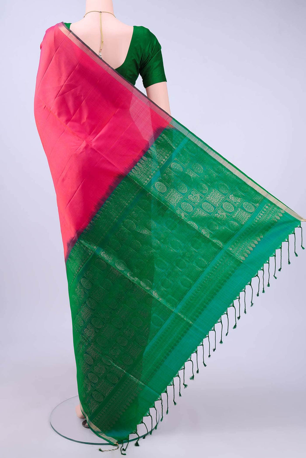 no Dual Tone Soft Silk Saree
