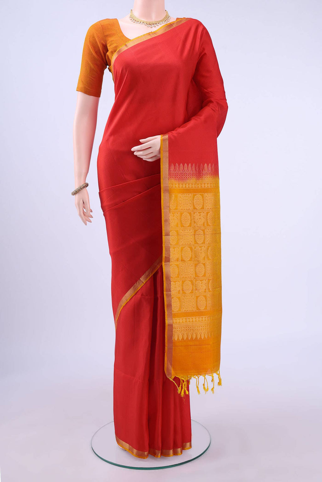 no Dual Tone Soft Silk Saree