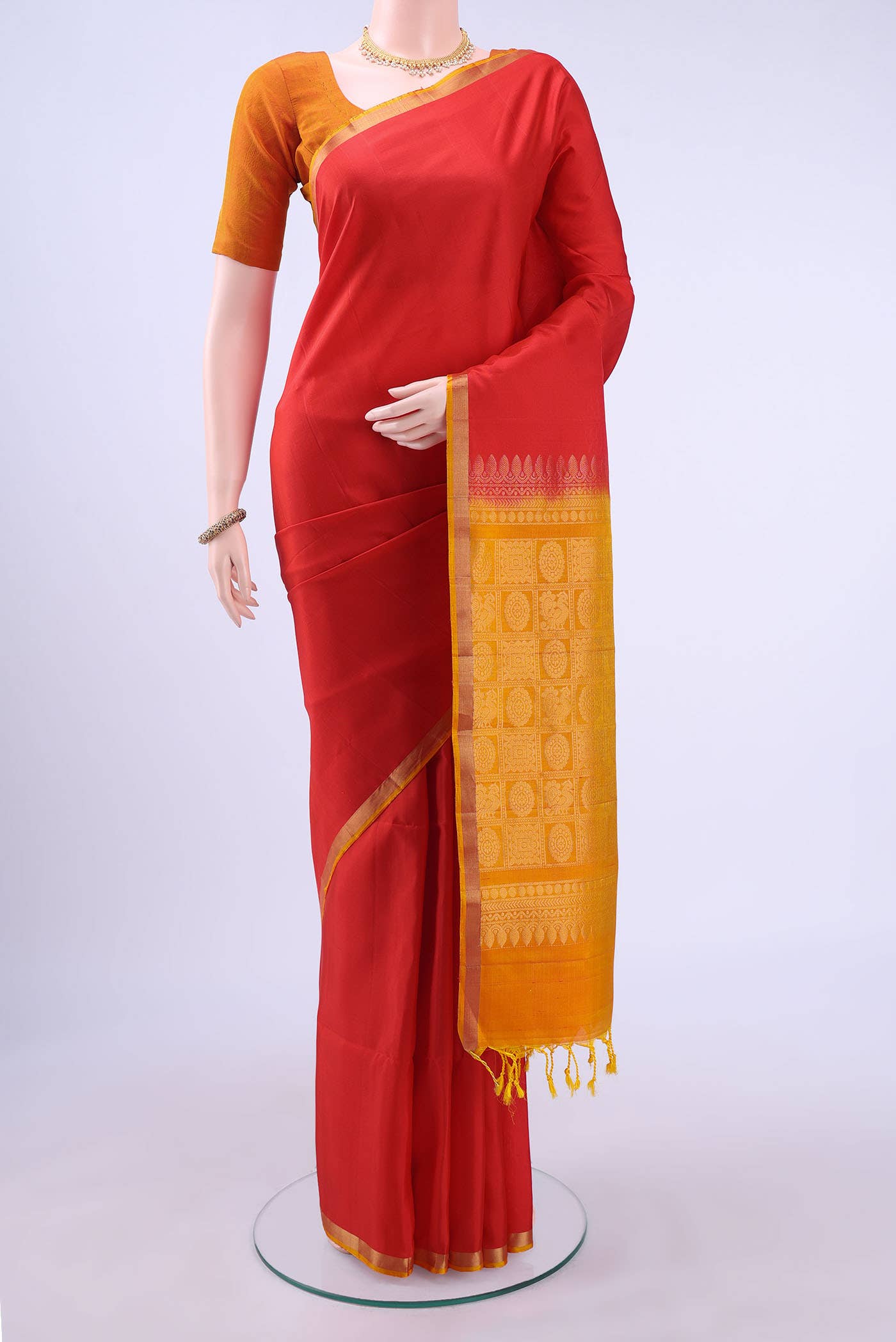 no Dual Tone Soft Silk Saree