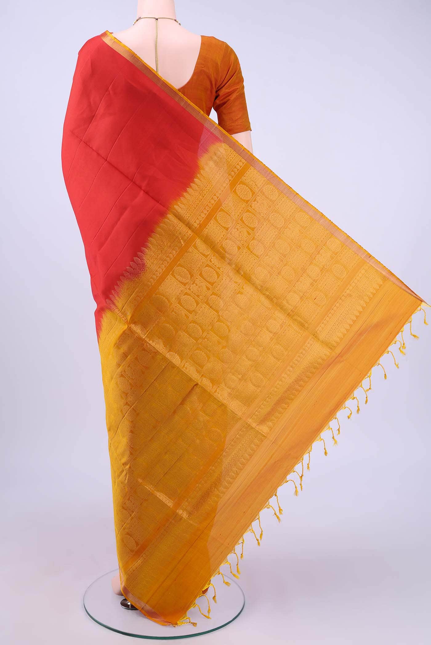 no Dual Tone Soft Silk Saree