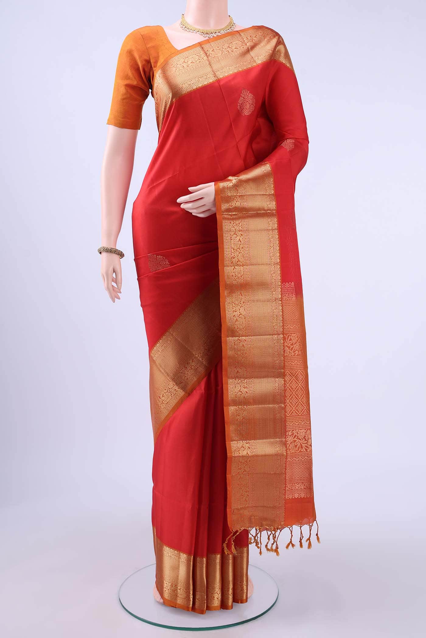 no Dual Tone Soft Silk Saree