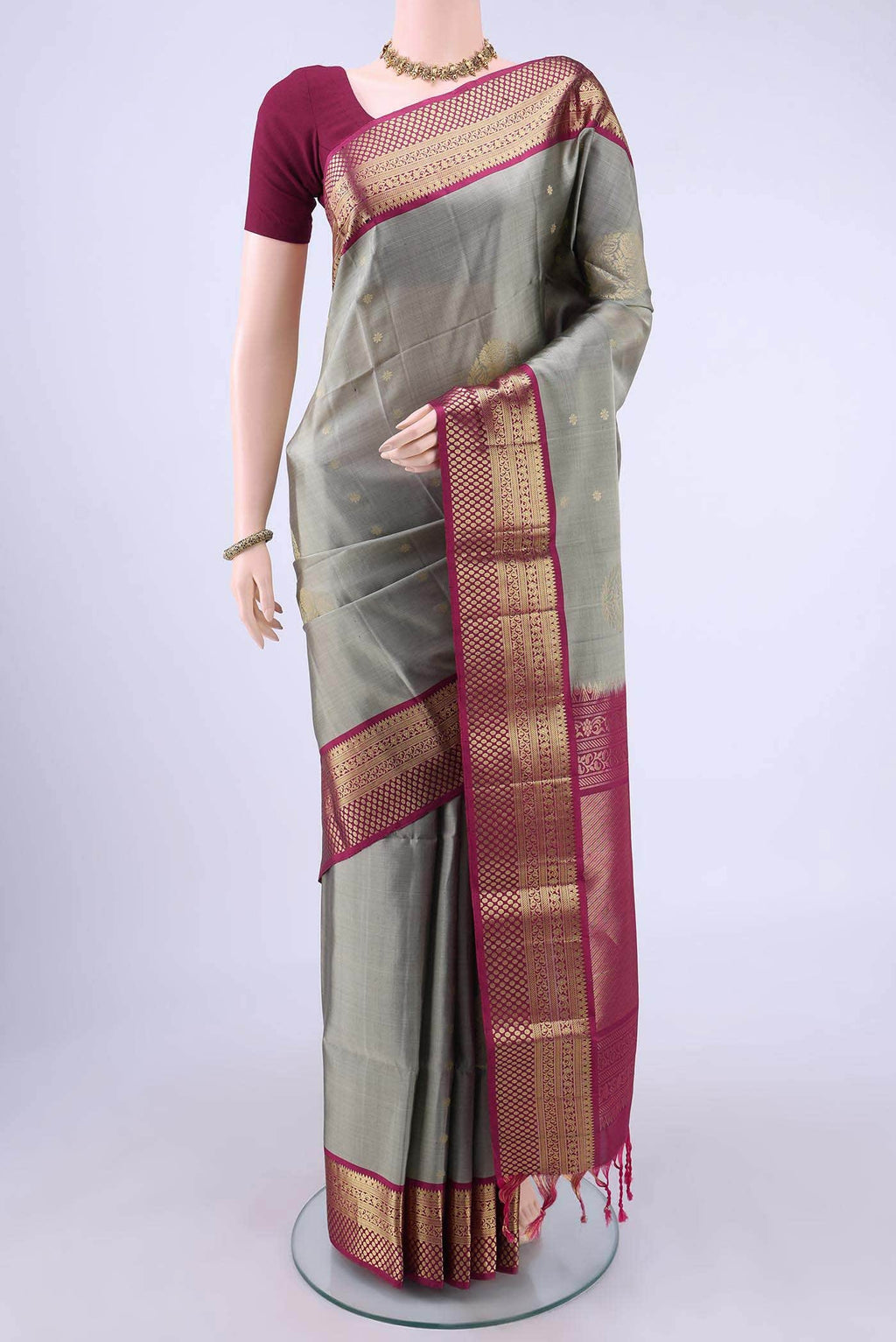 no Dual Tone Soft Silk Saree