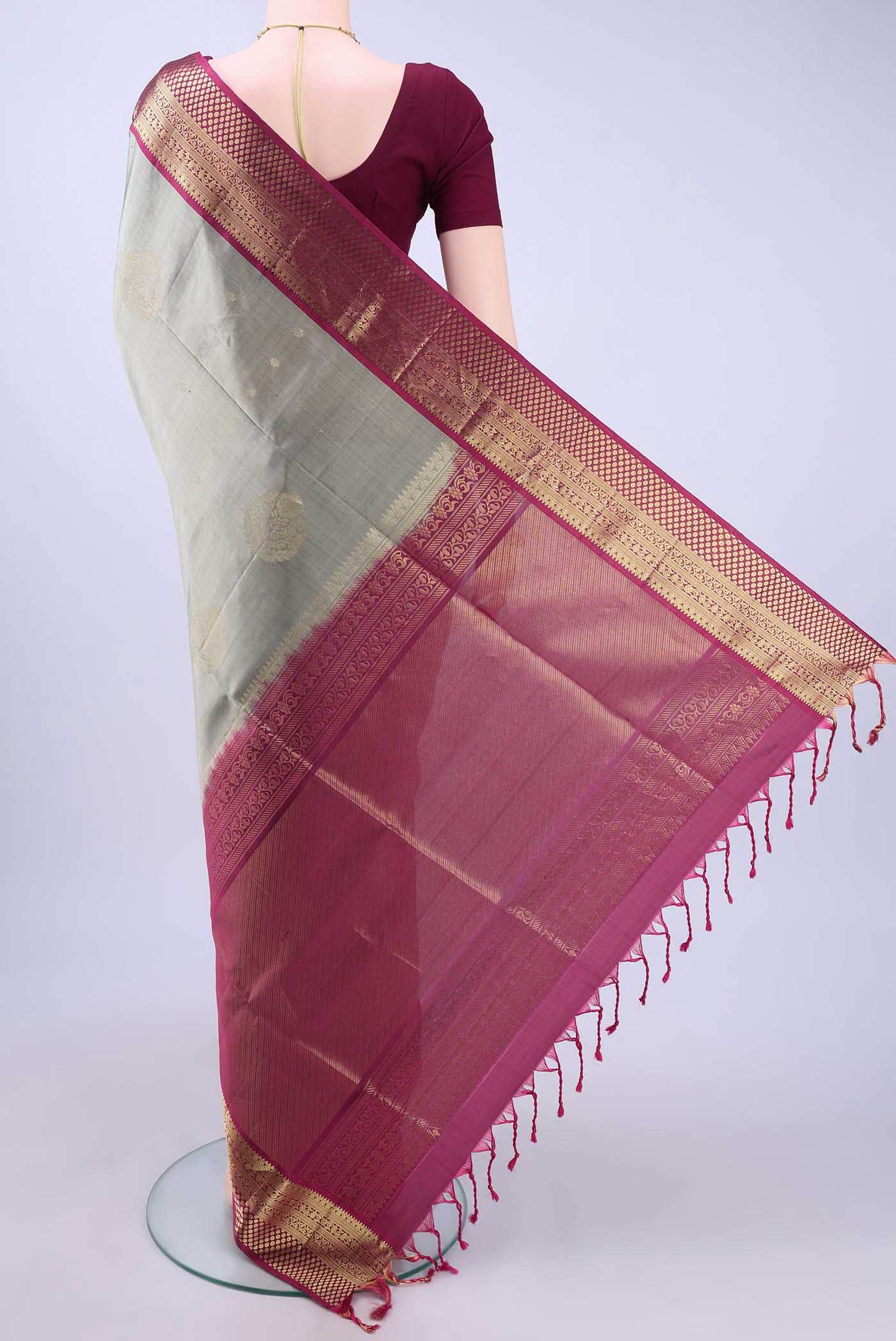 no Dual Tone Soft Silk Saree