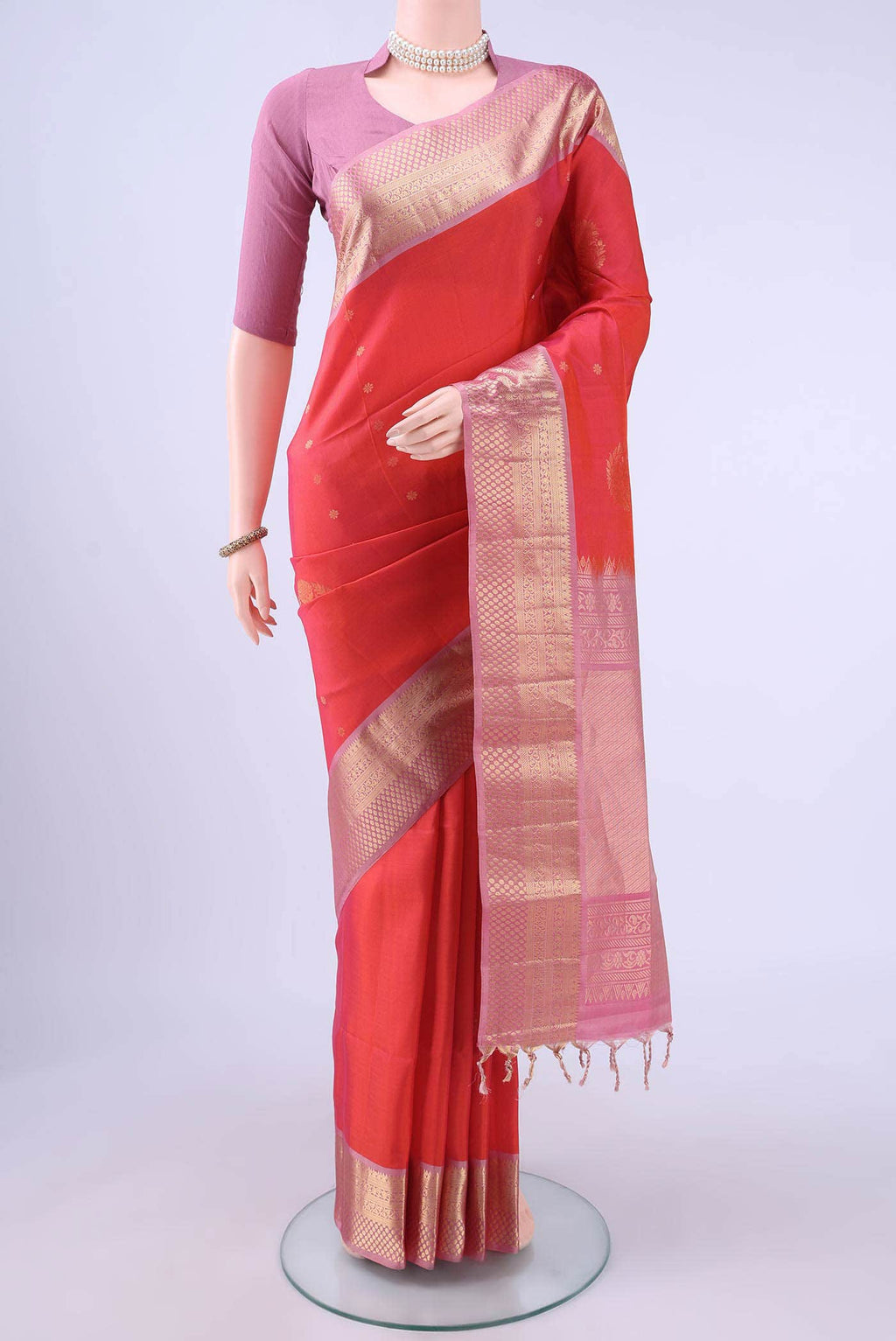 no Dual Tone Soft Silk Saree