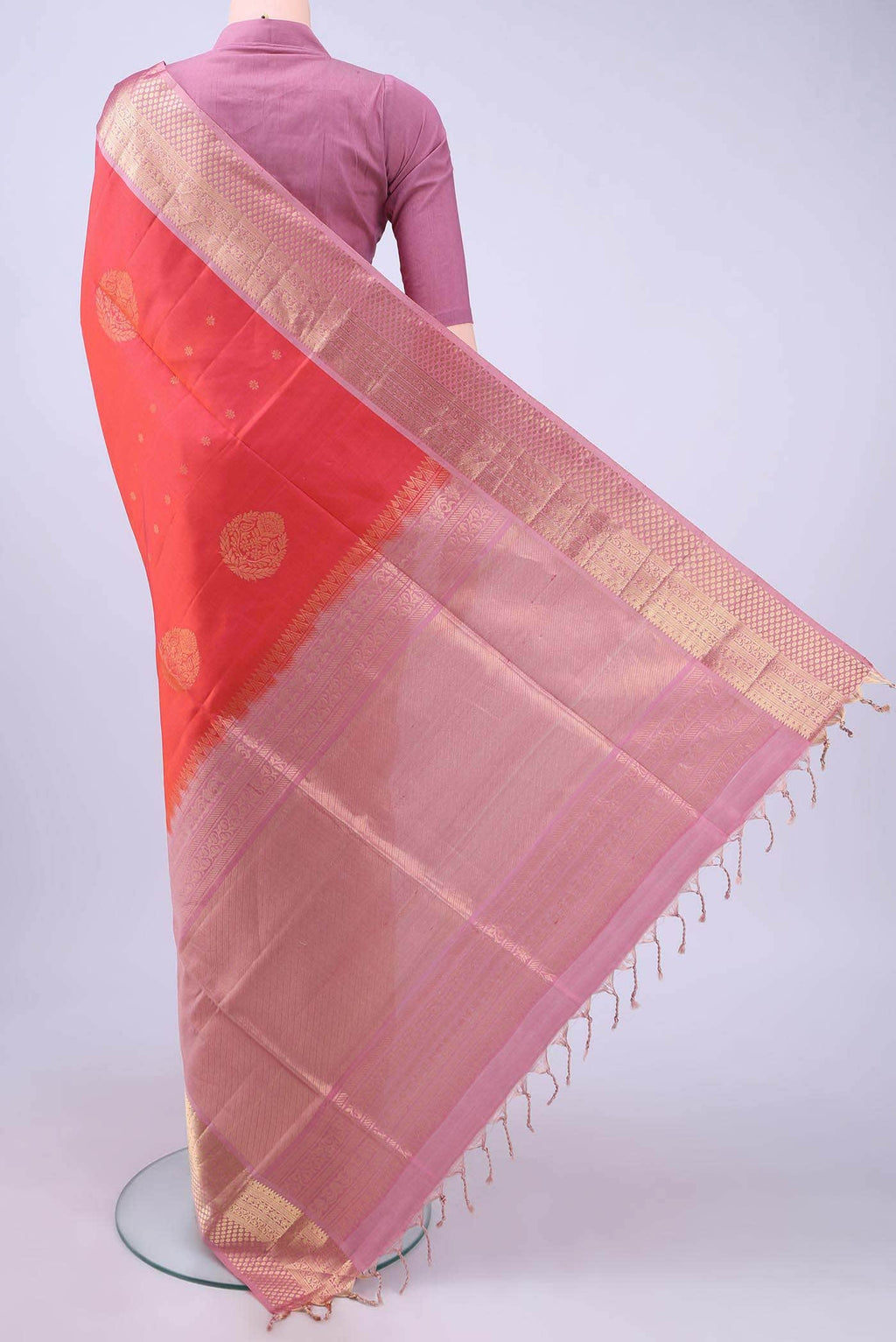 no Dual Tone Soft Silk Saree