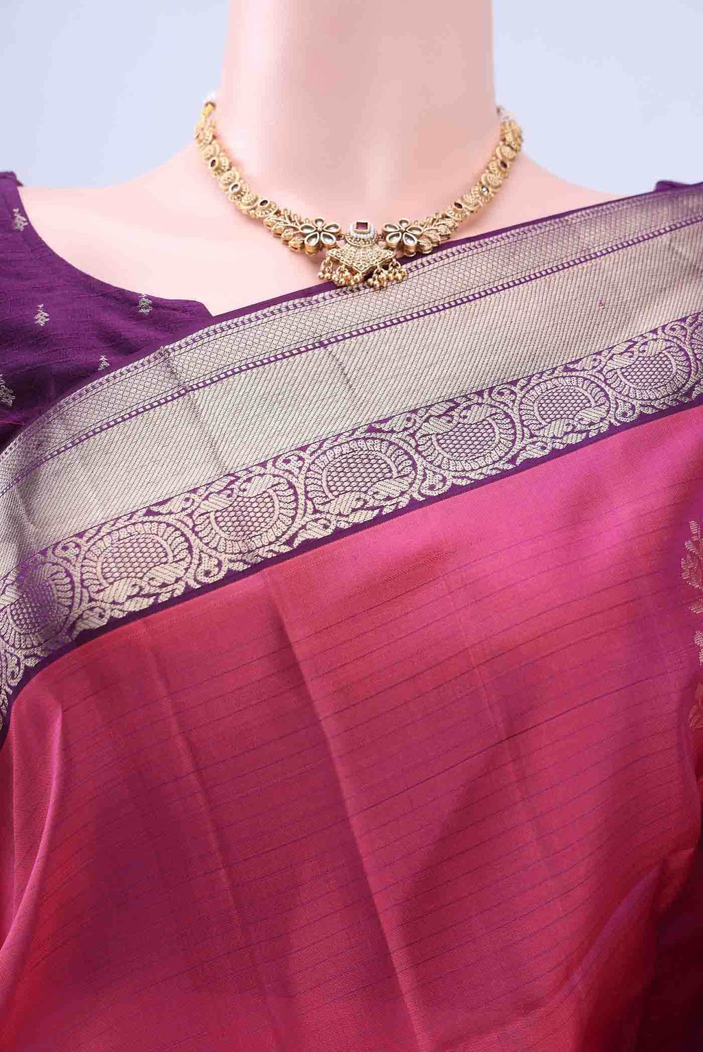 no Dual Tone Soft Silk Saree