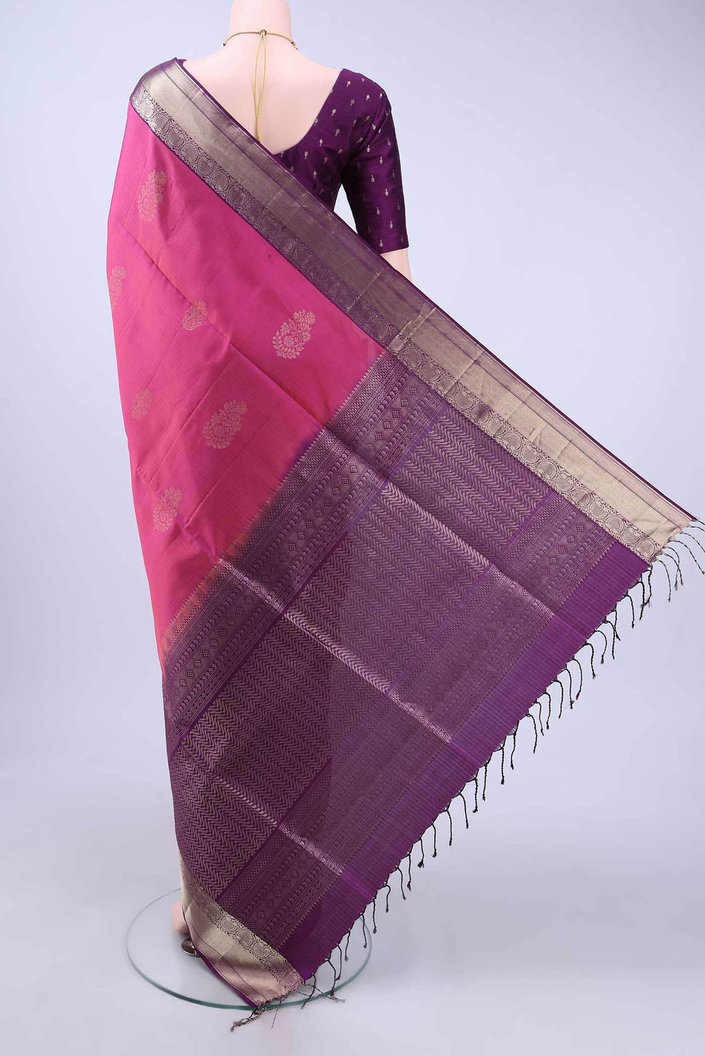 no Dual Tone Soft Silk Saree