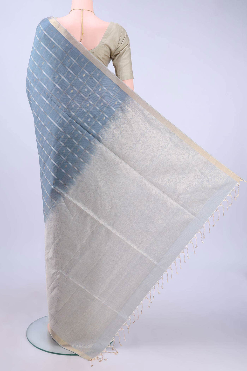 no Dual Tone Soft Silk Saree