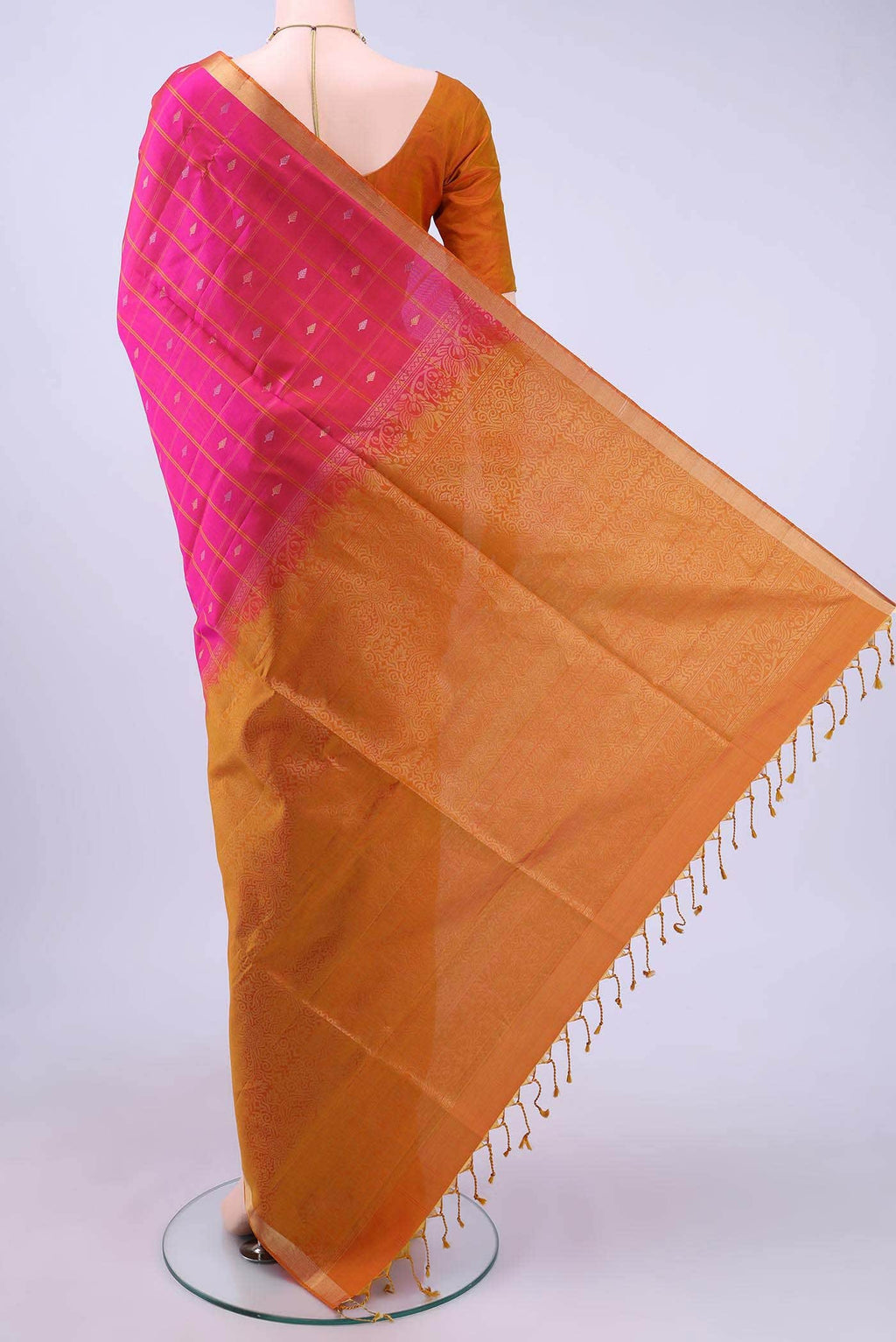 no Dual Tone Soft Silk Saree