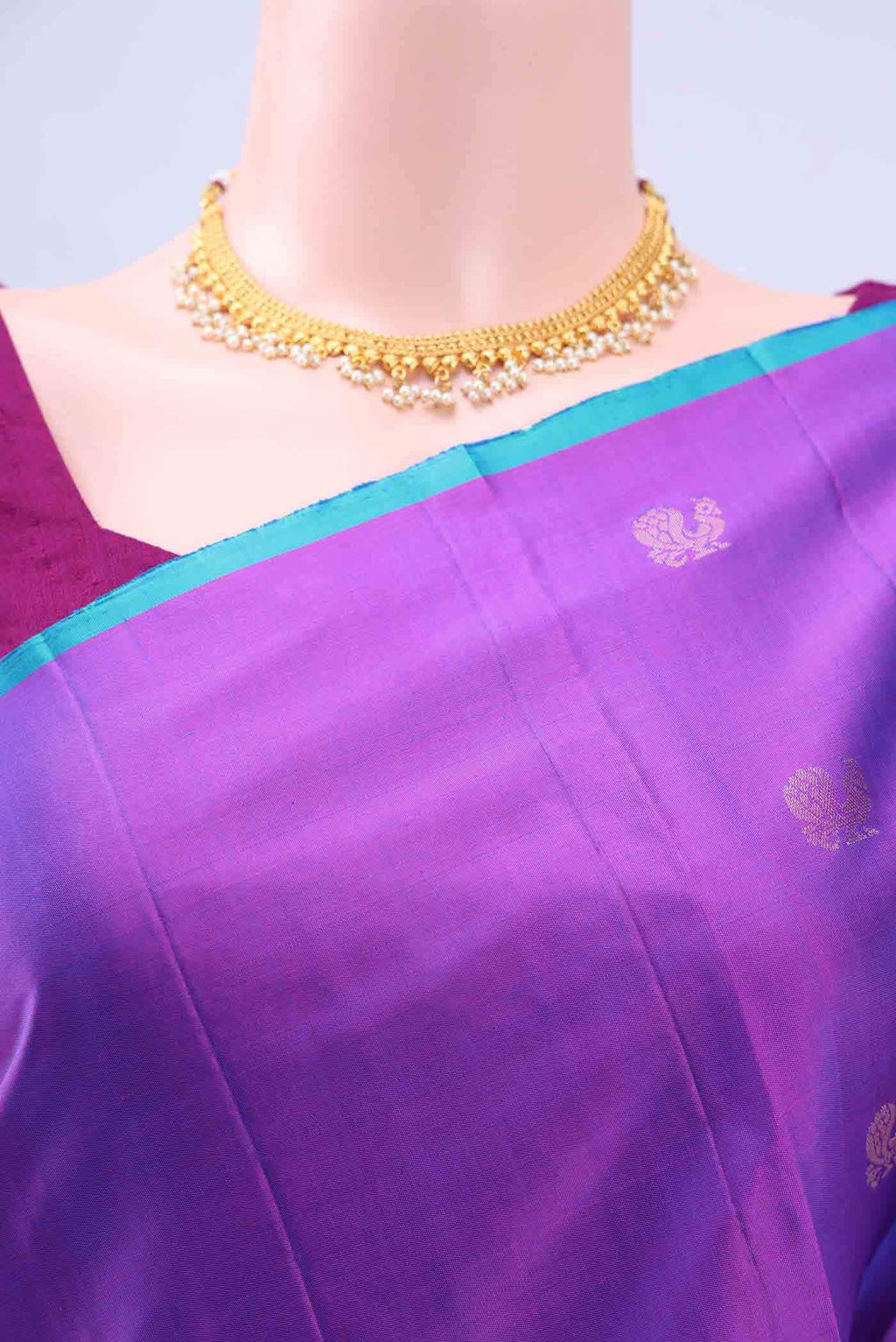 Magenta Soft Silk Saree