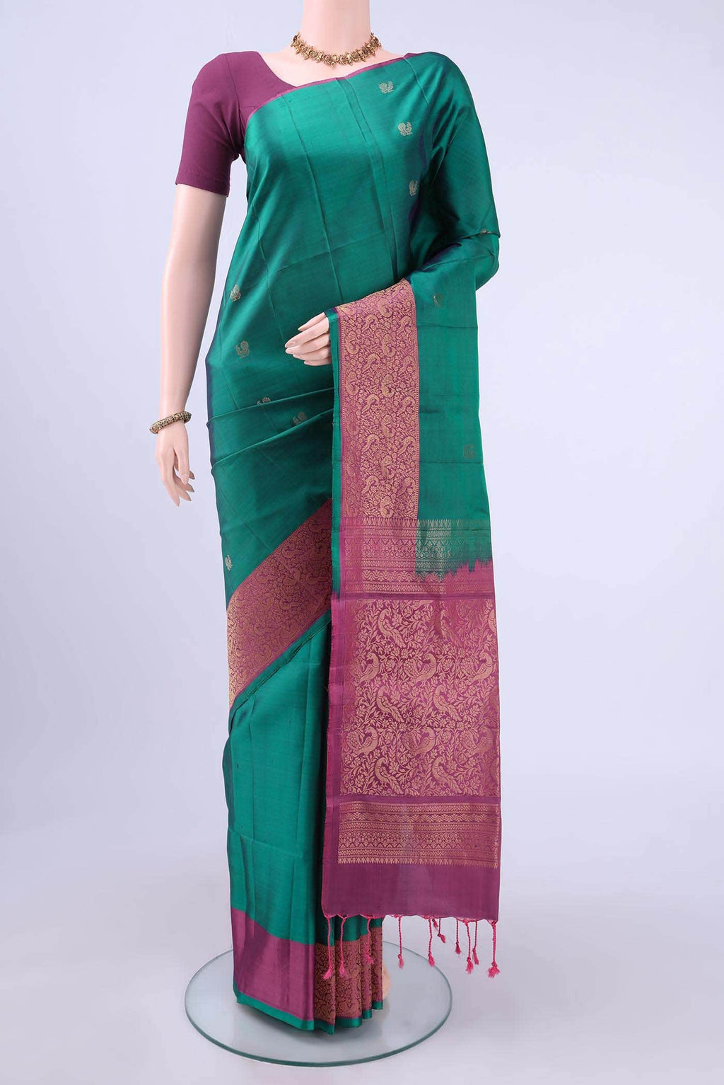 Green Soft Silk Saree